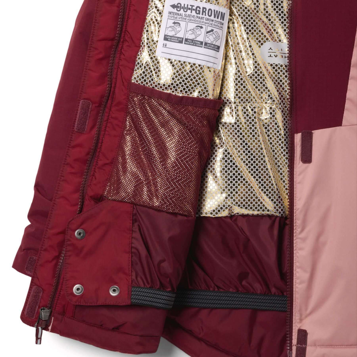 Columbia Kids' Mighty Mogul III Jacket Zing/Black / Age 4-5-Zing/Black / Age 6-7-Zing/Black / Age 8-9-Zing/Black / Age 10-12-Zing/Black / Age 14-16 - 53 Degrees North