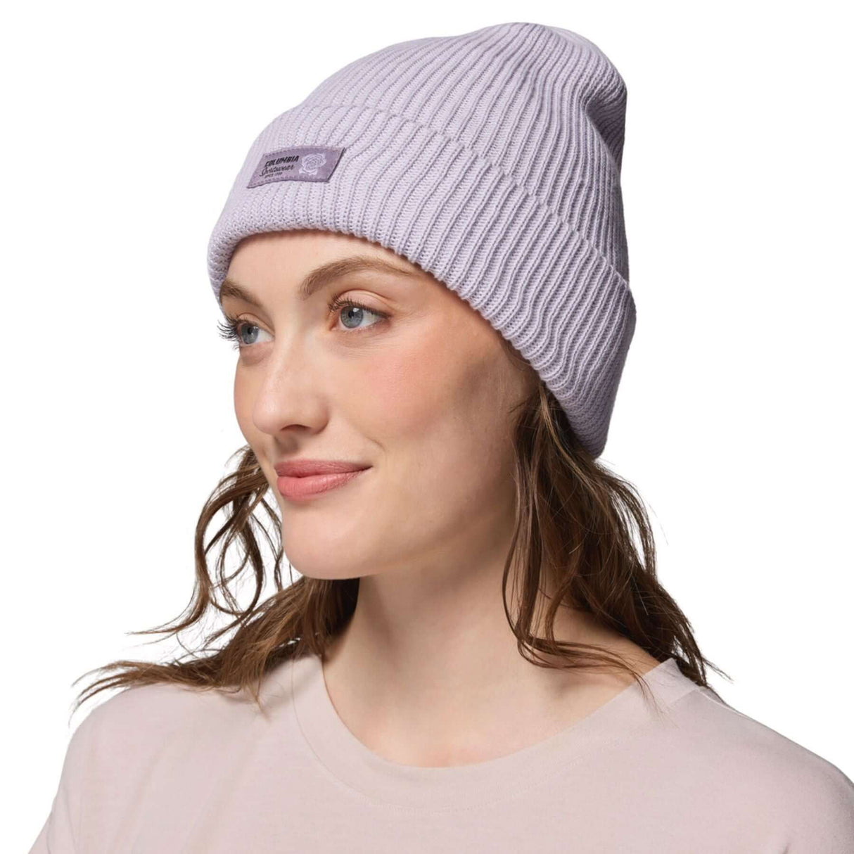 Columbia Lost Lager II Beanie Sea Salt/Rose City-Lavender Pearl/Rose City-Rich Wine/Rose City - 53 Degrees North