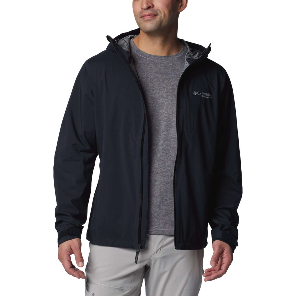 Columbia Men's Ampli-Dry II Shell Jacket Mountain Blue / Small-Mountain Blue / Medium-Mountain Blue / Large-Mountain Blue / X-Large-Mountain Blue / XX-Large - 53 Degrees North