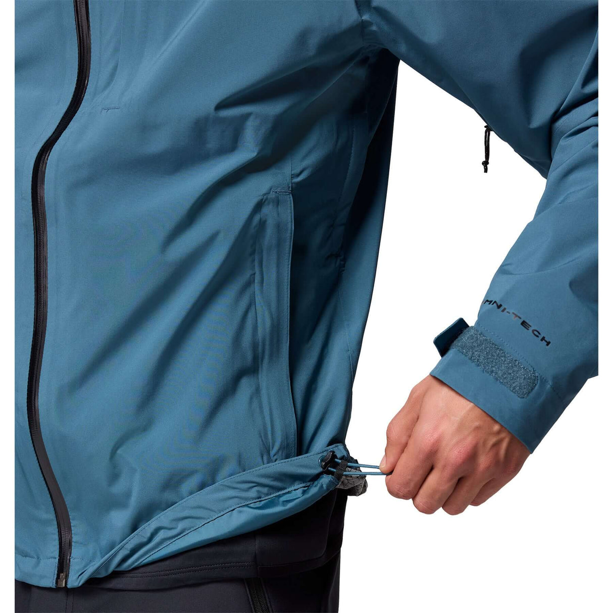 Columbia Men's Ampli-Dry II Waterproof Hiking Shell Jacket Everblue / Small-Everblue / Medium-Everblue / Large-Everblue / X-Large-Everblue / XX-Large - 53 Degrees North