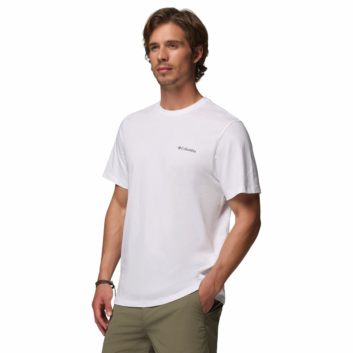 Columbia Men's CSC Logo Back T-Shirt Black/Boxy Brand / Small-Black/Boxy Brand / Medium-Black/Boxy Brand / Large-Black/Boxy Brand / X-Large-Black/Boxy Brand / XX-Large - 53 Degrees North