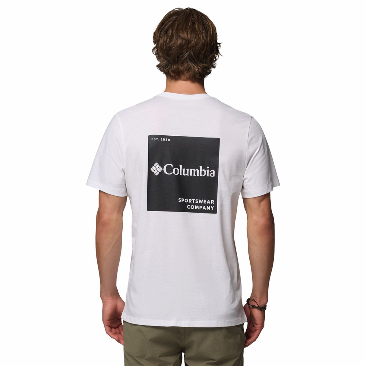 Columbia Men's CSC Logo Back T-Shirt Black/Boxy Brand / Small-Black/Boxy Brand / Medium-Black/Boxy Brand / Large-Black/Boxy Brand / X-Large-Black/Boxy Brand / XX-Large - 53 Degrees North