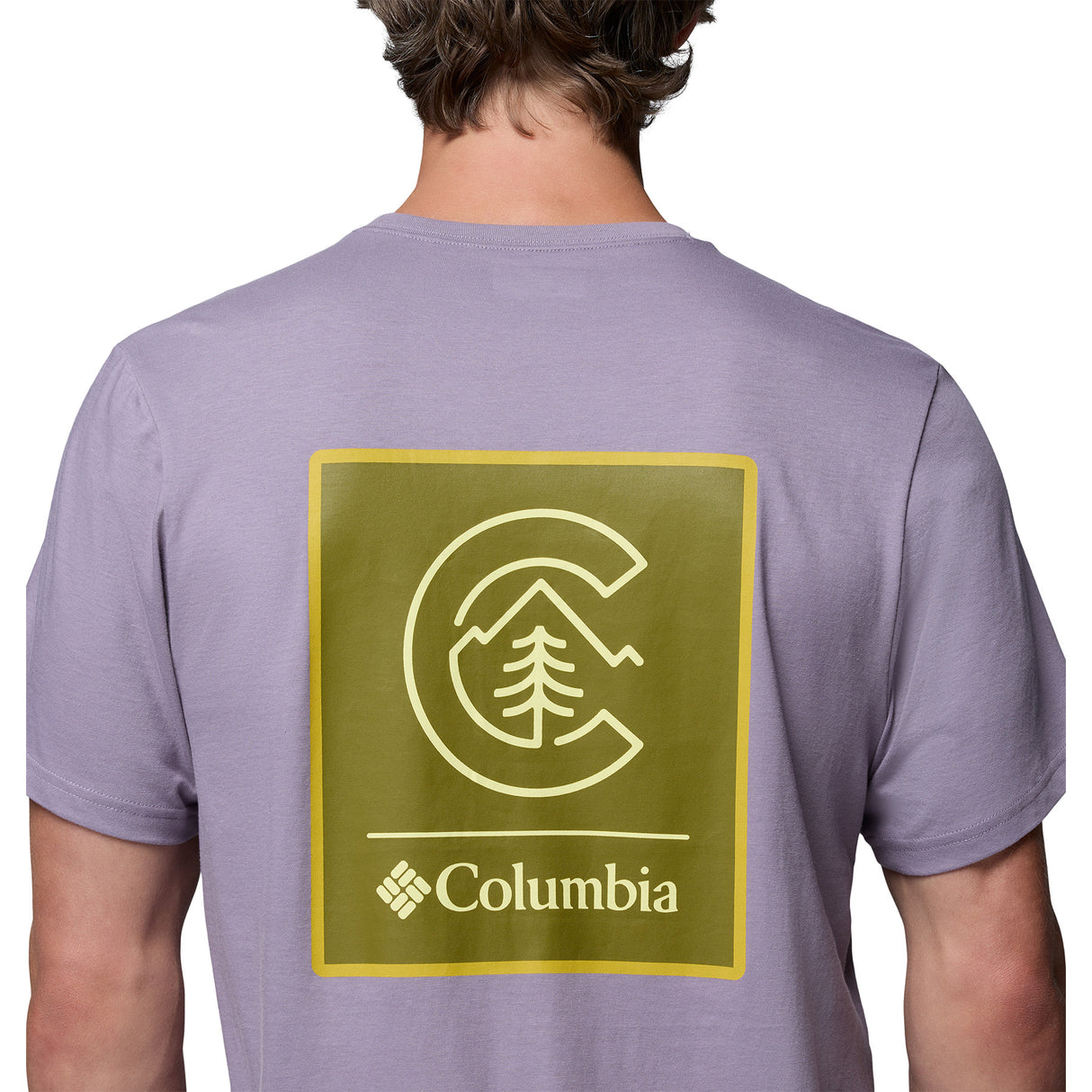 Columbia Men's CSC Logo Back T-Shirt Black/Boxy Brand / Small-Black/Boxy Brand / Medium-Black/Boxy Brand / Large-Black/Boxy Brand / X-Large-Black/Boxy Brand / XX-Large - 53 Degrees North