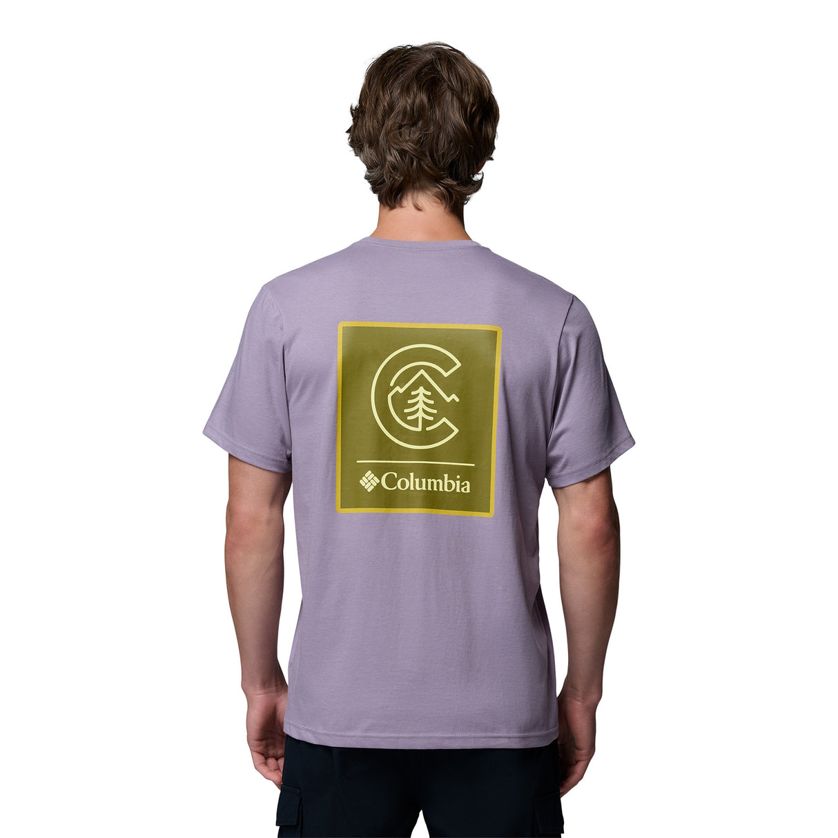 Columbia Men's CSC Logo Back T-Shirt Black/Boxy Brand / Small-Black/Boxy Brand / Medium-Black/Boxy Brand / Large-Black/Boxy Brand / X-Large-Black/Boxy Brand / XX-Large - 53 Degrees North