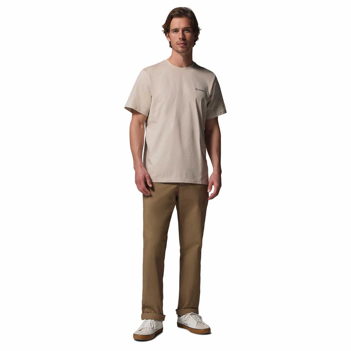 Columbia Men's CSC Outdoor Back Graphic T-Shirt Collegiate Navy/Sunscape / Small-Collegiate Navy/Sunscape / Medium-Collegiate Navy/Sunscape / Large-Collegiate Navy/Sunscape / X-Large-Collegiate Navy/Sunscape / XX-Large - 53 Degrees North