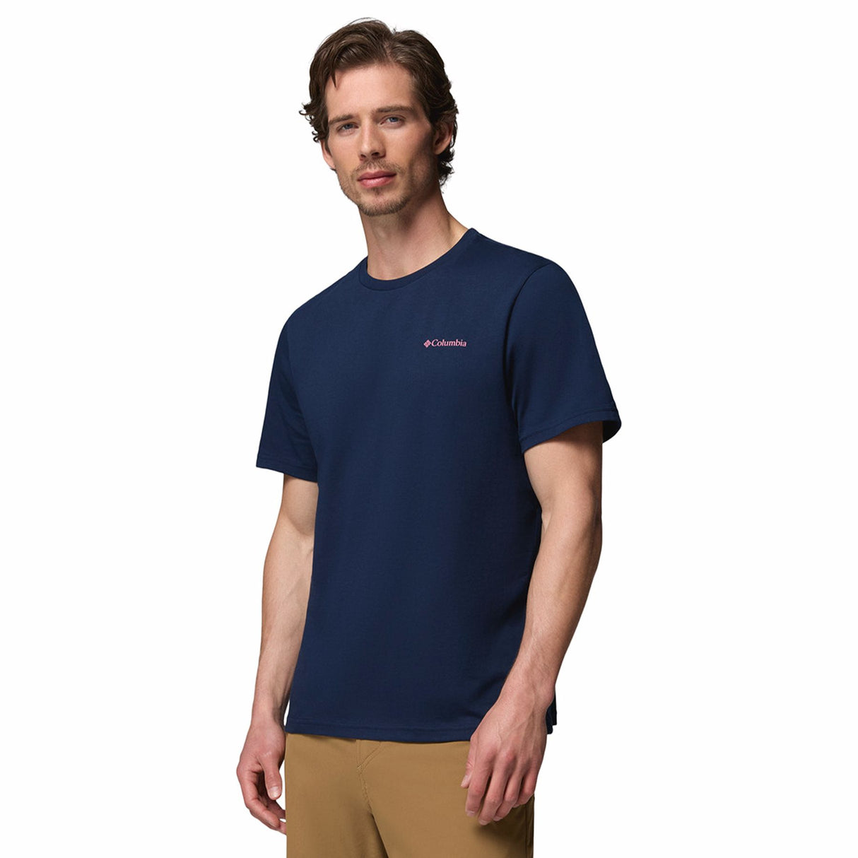 Columbia Men's CSC Outdoor Back Graphic T-Shirt Collegiate Navy/Sunscape / Small-Collegiate Navy/Sunscape / Medium-Collegiate Navy/Sunscape / Large-Collegiate Navy/Sunscape / X-Large-Collegiate Navy/Sunscape / XX-Large - 53 Degrees North