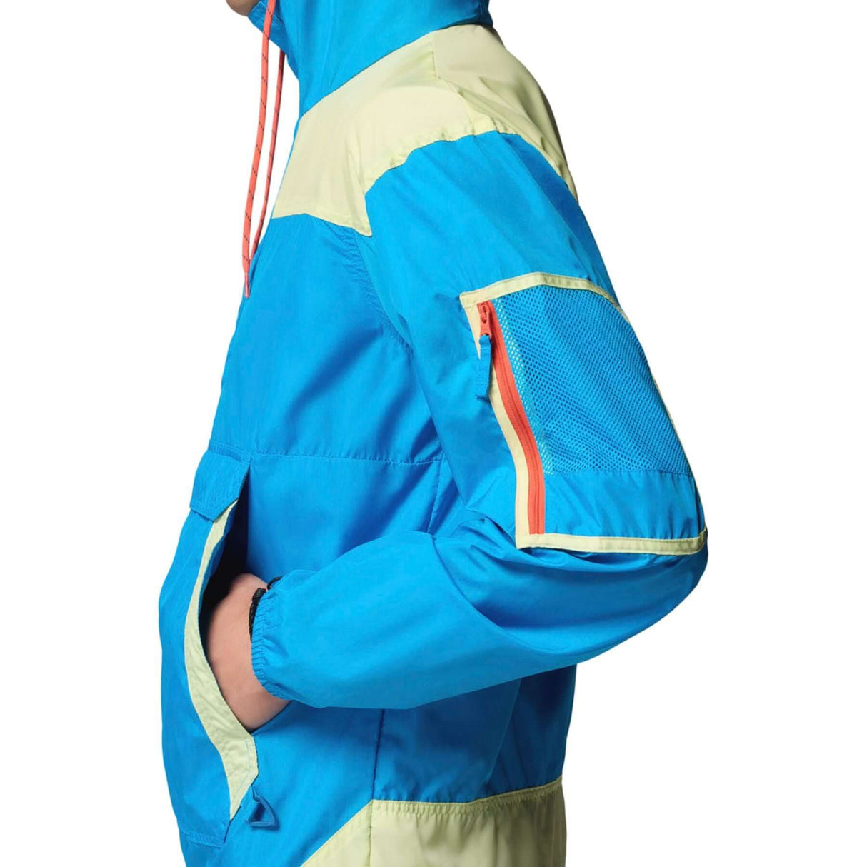 Columbia Men's Challenger II Windbreaker Dark Stone/Shark/Ancient Fossil / Small-Dark Stone/Shark/Ancient Fossil / Medium-Dark Stone/Shark/Ancient Fossil / Large-Dark Stone/Shark/Ancient Fossil / X-Large-Dark Stone/Shark/Ancient Fossil / XX-Large - 53 Degrees North