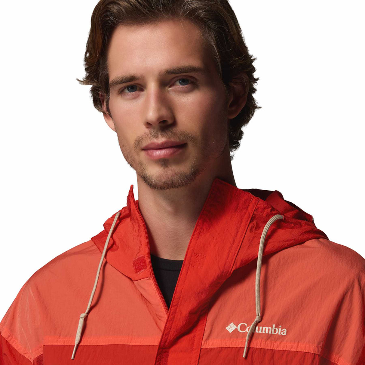 Columbia Men's Challenger II Windbreaker Dark Stone/Shark/Ancient Fossil / Small-Dark Stone/Shark/Ancient Fossil / Medium-Dark Stone/Shark/Ancient Fossil / Large-Dark Stone/Shark/Ancient Fossil / X-Large-Dark Stone/Shark/Ancient Fossil / XX-Large - 53 Degrees North