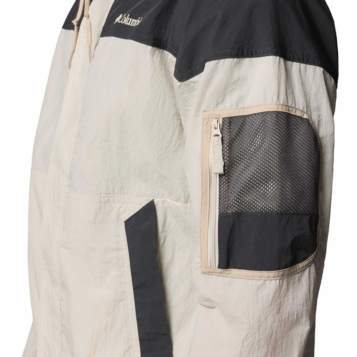 Columbia Men's Challenger II Windbreaker Dark Stone/Shark/Ancient Fossil / Small-Dark Stone/Shark/Ancient Fossil / Medium-Dark Stone/Shark/Ancient Fossil / Large-Dark Stone/Shark/Ancient Fossil / X-Large-Dark Stone/Shark/Ancient Fossil / XX-Large - 53 Degrees North