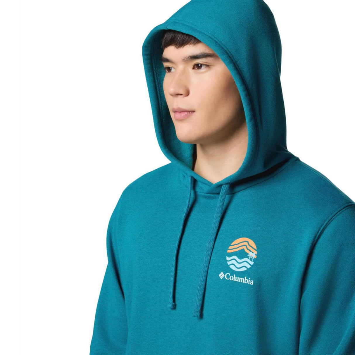 Columbia Men's Columbia Trek Graphic Hoodie Black/Circular Linescape / Small-Black/Circular Linescape / Medium-Black/Circular Linescape / Large-Black/Circular Linescape / X-Large-Black/Circular Linescape / XX-Large - 53 Degrees North