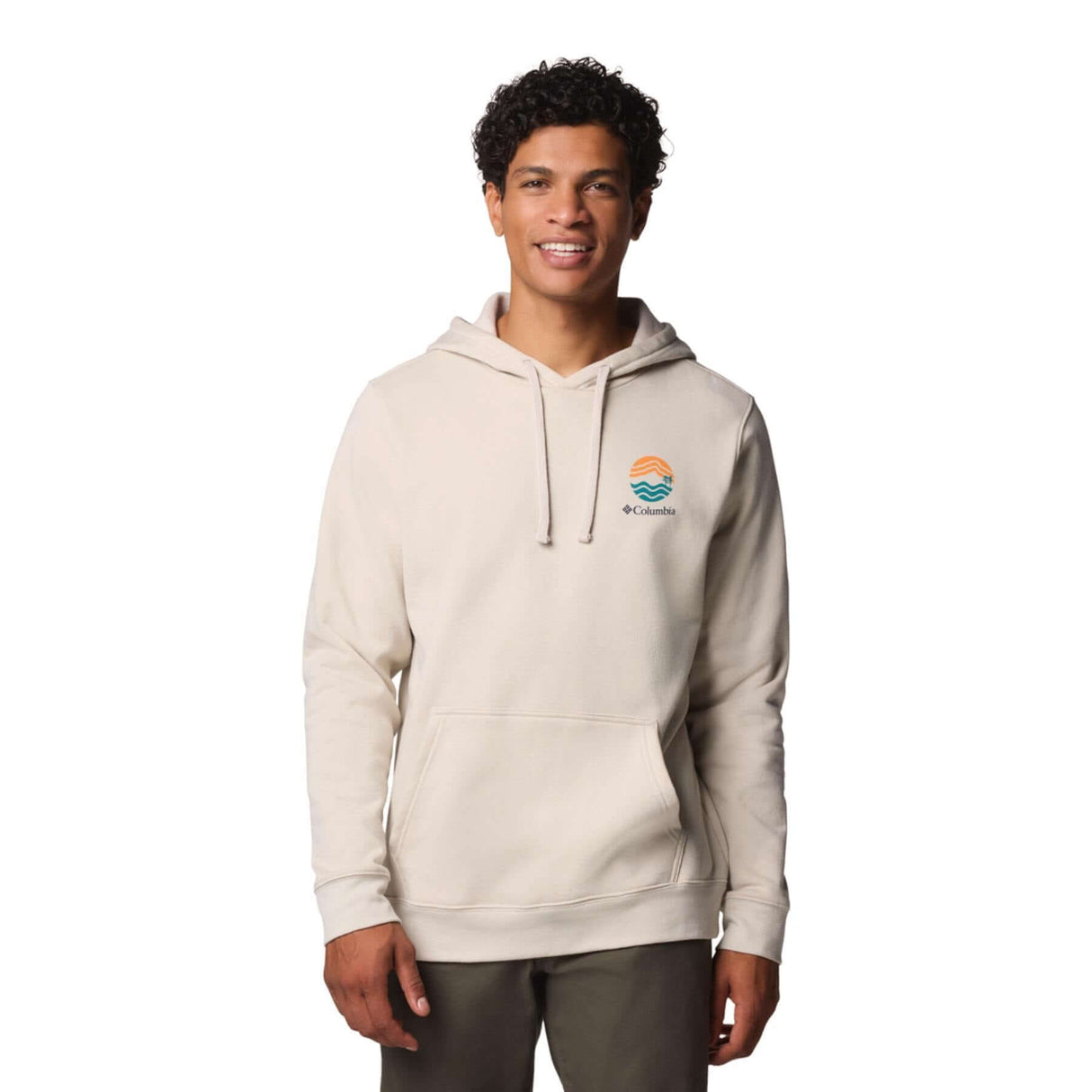 Columbia Men's Columbia Trek Graphic Hoodie Black/Circular Linescape / Small-Black/Circular Linescape / Medium-Black/Circular Linescape / Large-Black/Circular Linescape / X-Large-Black/Circular Linescape / XX-Large - 53 Degrees North