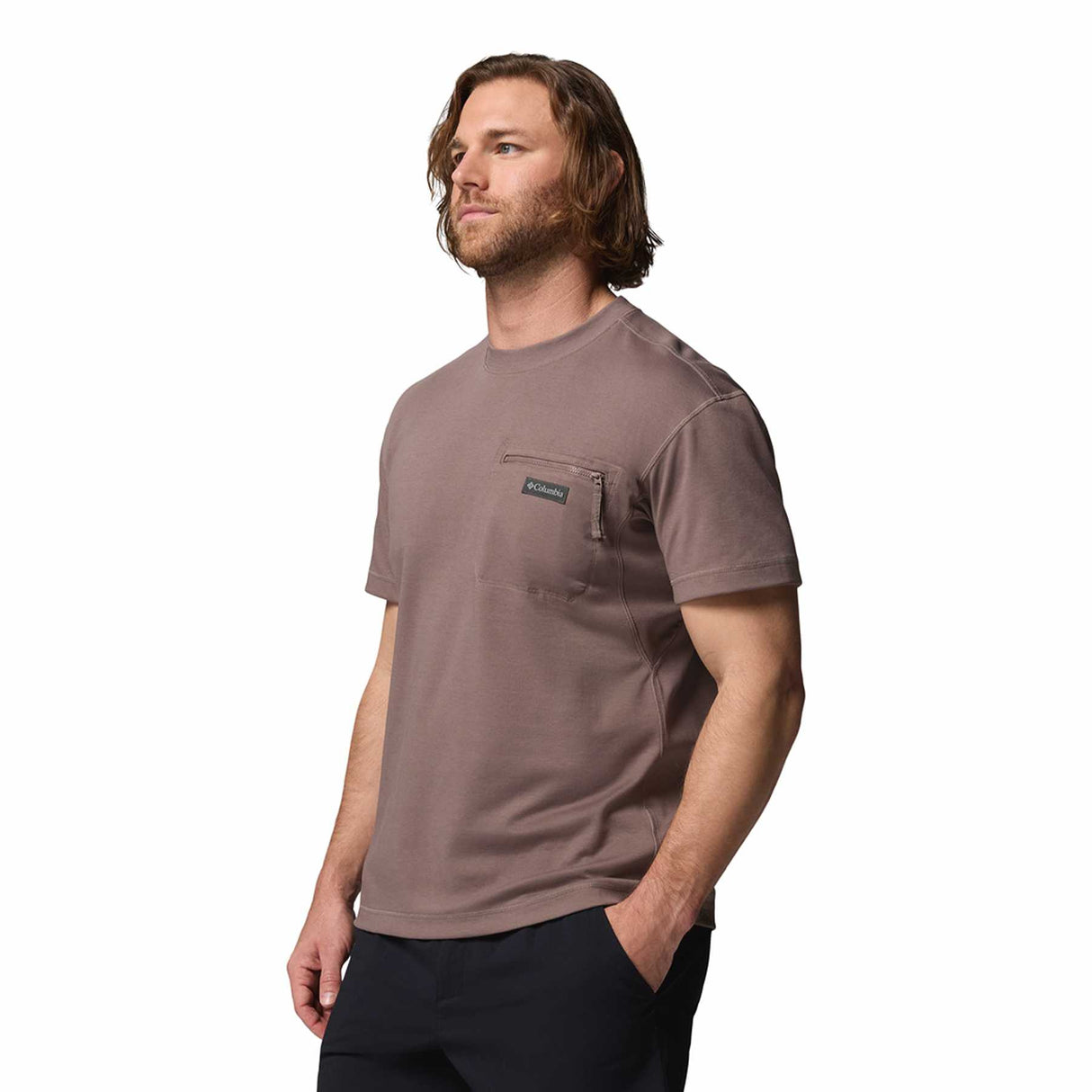 Columbia Men's Echo Passage Crew Shirt Iron / Small-Iron / Medium-Iron / Large-Iron / X-Large-Iron / XX-Large - 53 Degrees North