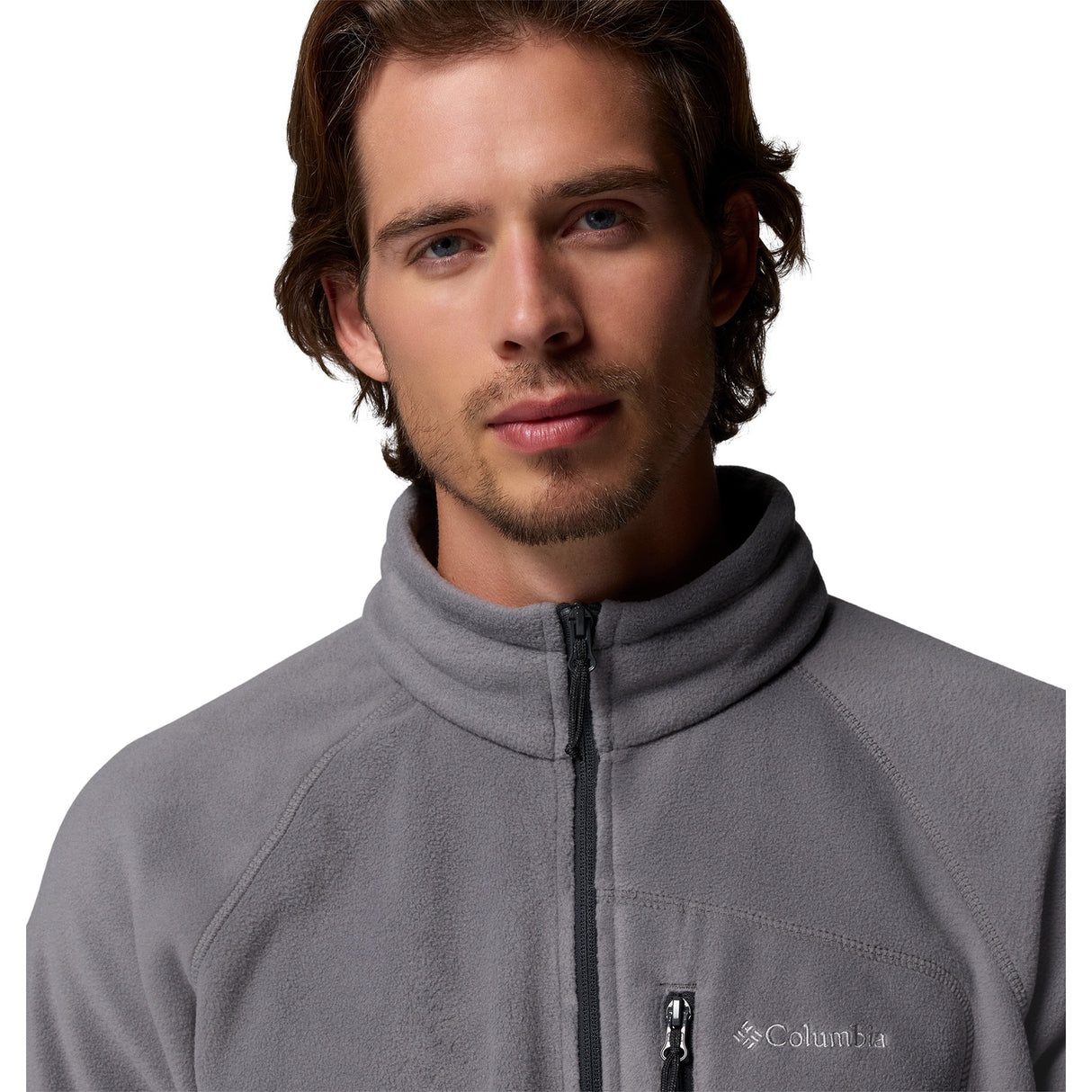 Columbia Men's Fast Trek II Full Zip Fleece City Grey / Small - 53 Degrees North