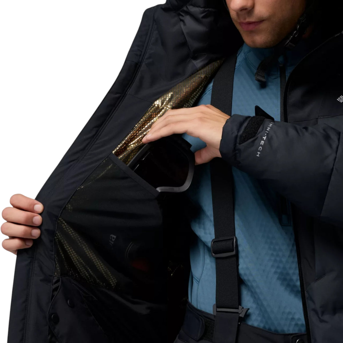 Columbia Men's Glacier Ridge Down Jacket Black / Small - 53 Degrees North