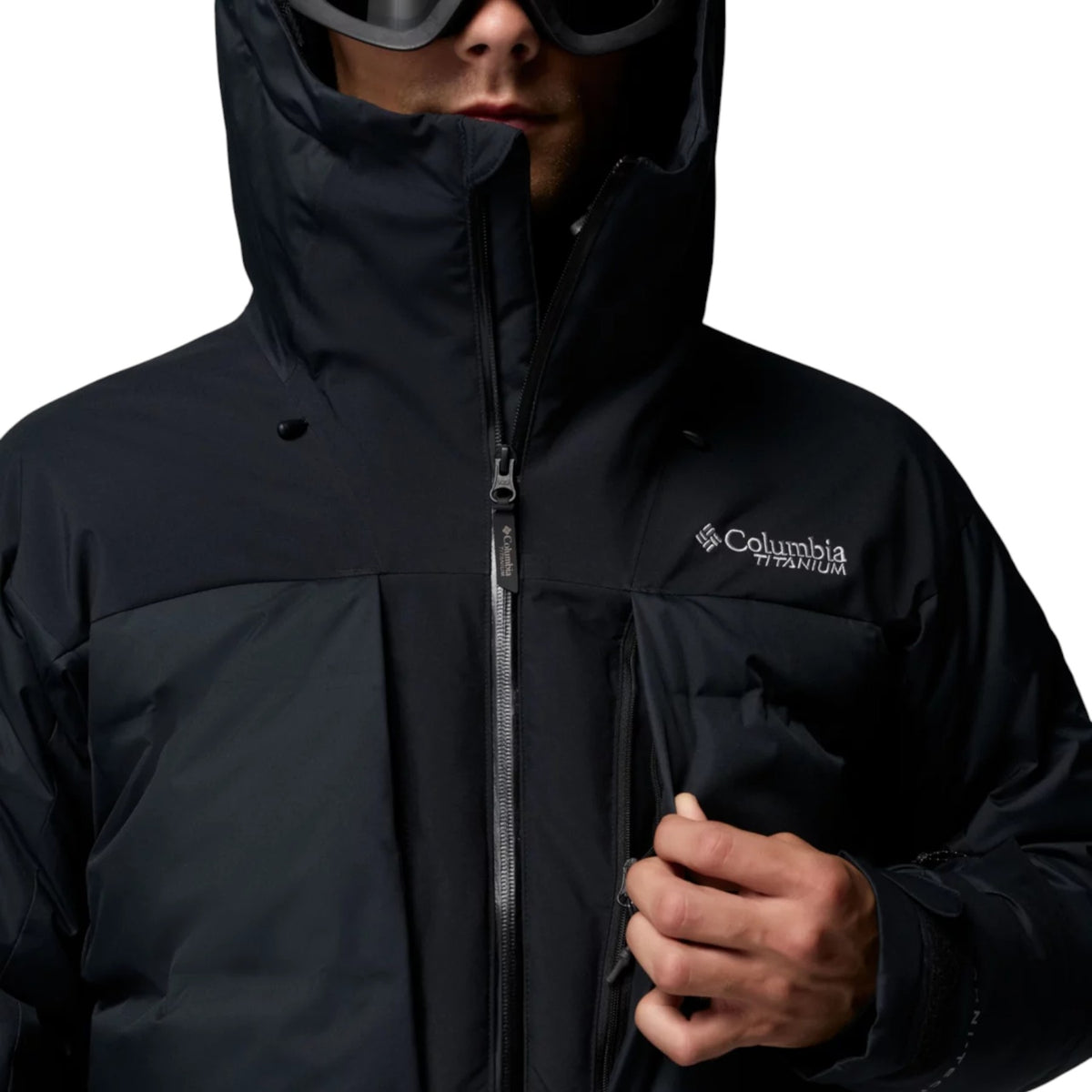 Columbia Men's Glacier Ridge Down Jacket Black / Small - 53 Degrees North