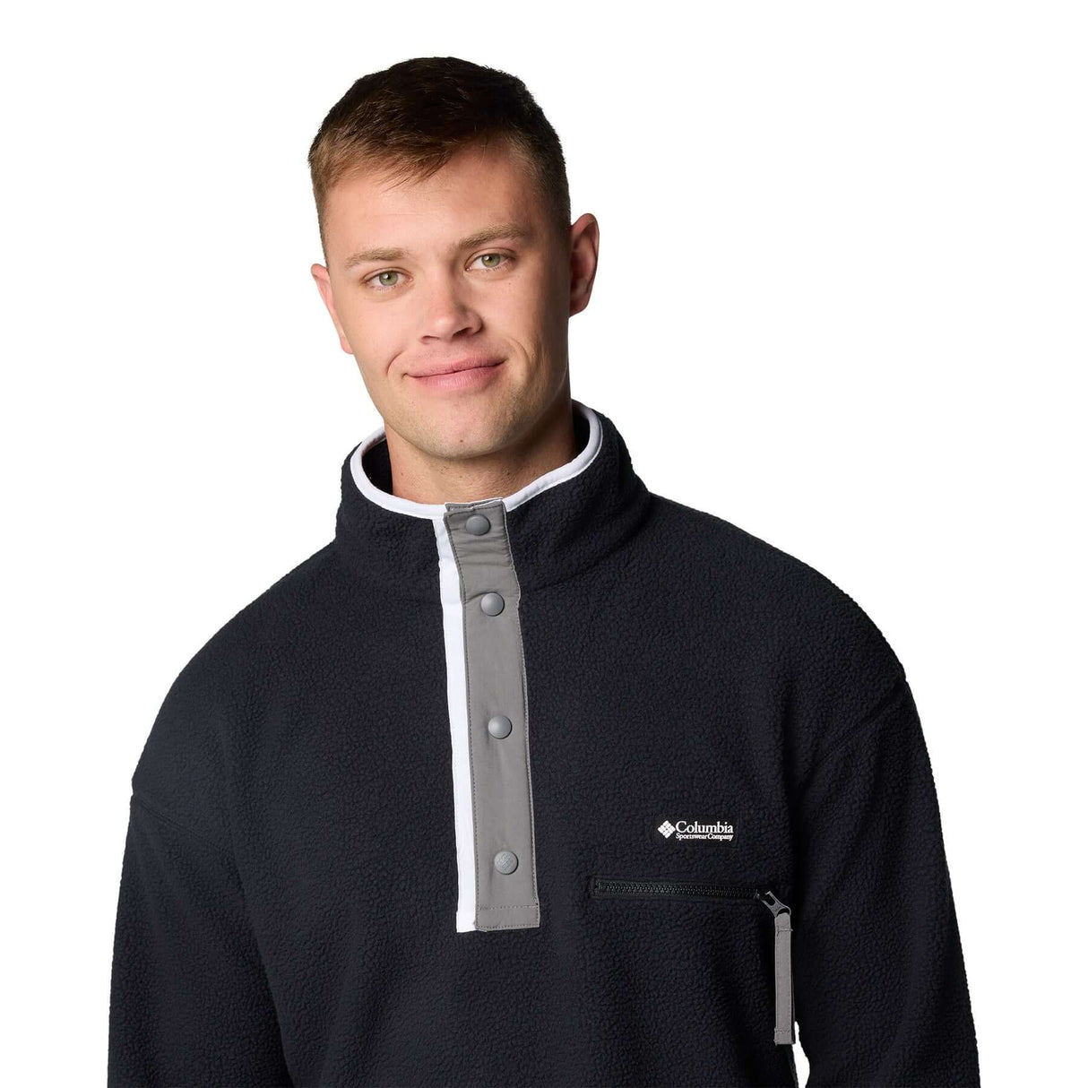 Columbia Men's Helvetia II Half Snap Fleece Citron Haze / Small-Citron Haze / Medium-Citron Haze / Large-Citron Haze / X-Large-Citron Haze / XX-Large - 53 Degrees North