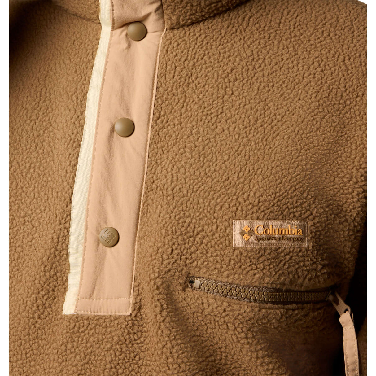 Columbia Men's Helvetia II Half Snap Fleece Citron Haze / Small-Citron Haze / Medium-Citron Haze / Large-Citron Haze / X-Large-Citron Haze / XX-Large - 53 Degrees North