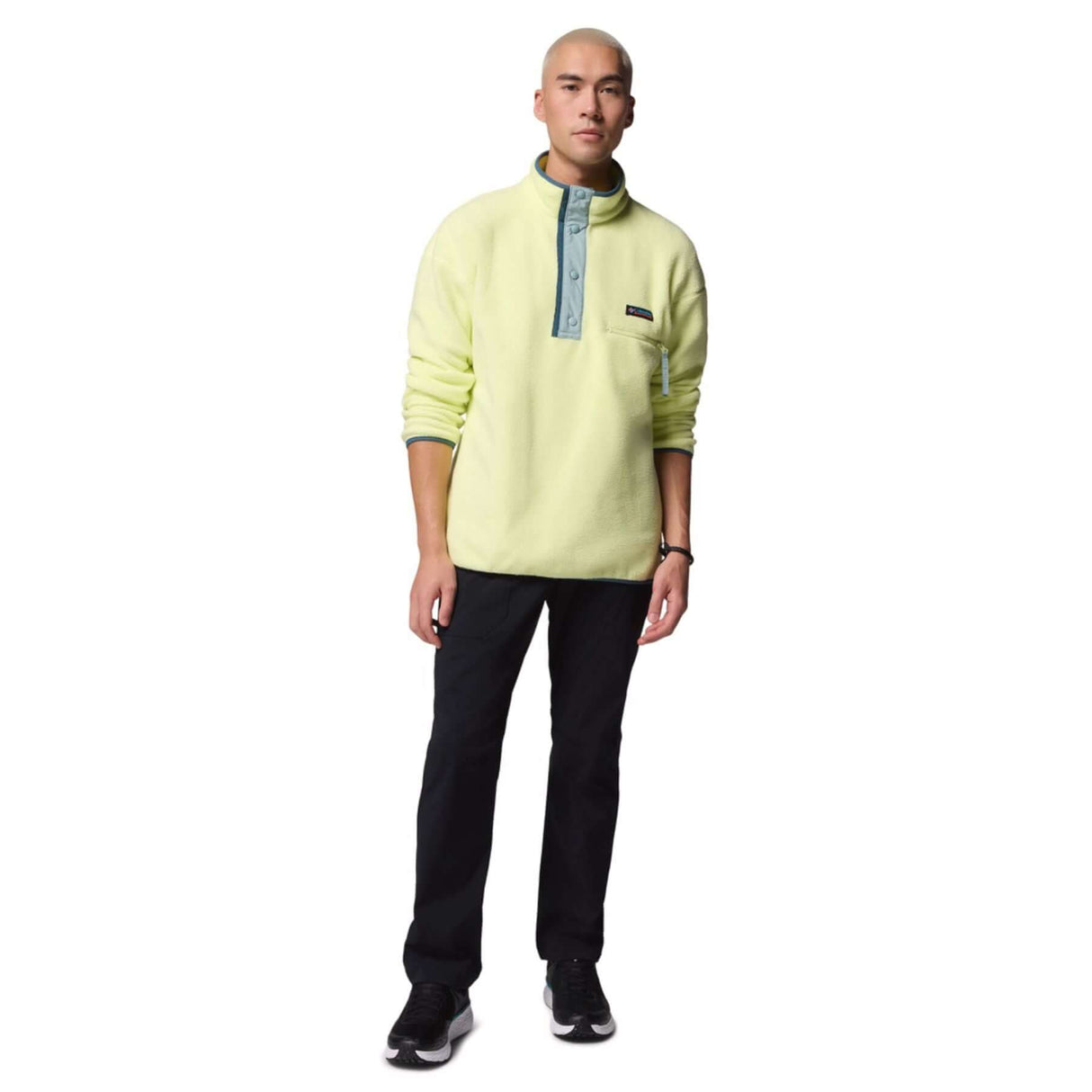 Columbia Men's Helvetia II Half Snap Fleece Citron Haze / Small-Citron Haze / Medium-Citron Haze / Large-Citron Haze / X-Large-Citron Haze / XX-Large - 53 Degrees North