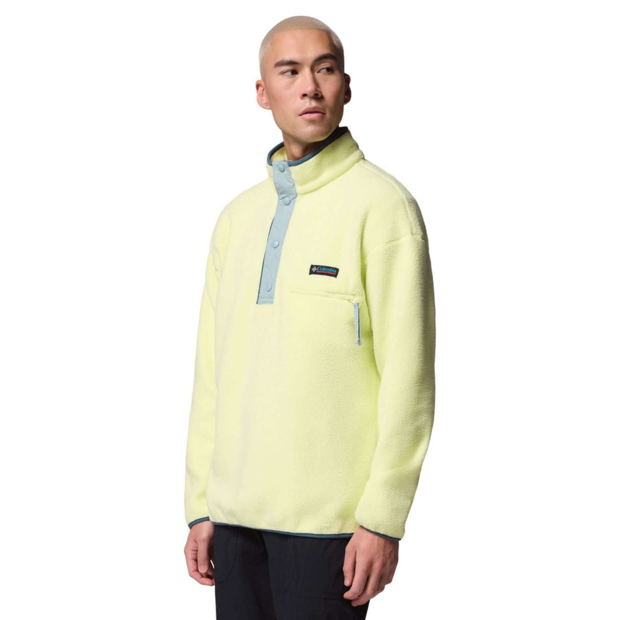 Columbia Men's Helvetia II Half Snap Fleece Citron Haze / Small-Citron Haze / Medium-Citron Haze / Large-Citron Haze / X-Large-Citron Haze / XX-Large - 53 Degrees North
