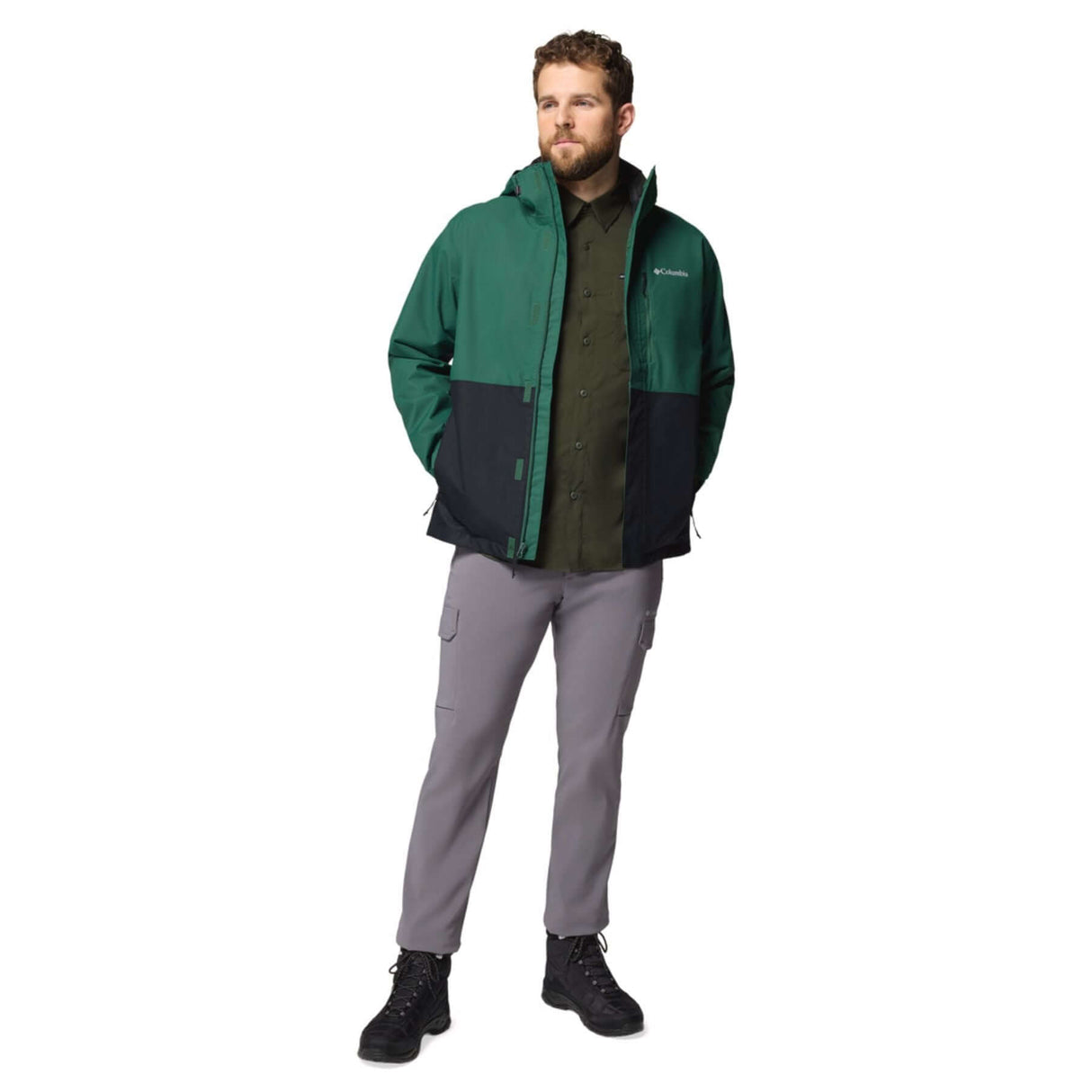 Columbia Men's Hikebound II Jacket Collegiate Navy / Small-Collegiate Navy / Medium-Collegiate Navy / Large-Collegiate Navy / X-Large-Collegiate Navy / XX-Large - 53 Degrees North