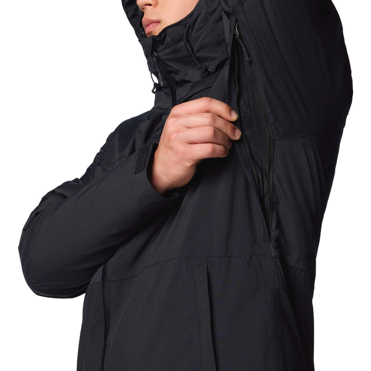 Columbia Men's Iceberg Point II Jacket Black / Small-Black / Medium-Black / Large-Black / X-Large-Black / XX-Large - 53 Degrees North