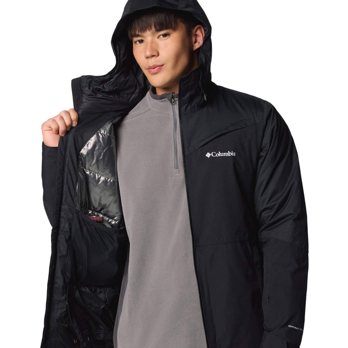 Columbia Men's Iceberg Point II Jacket Black / Small-Black / Medium-Black / Large-Black / X-Large-Black / XX-Large - 53 Degrees North