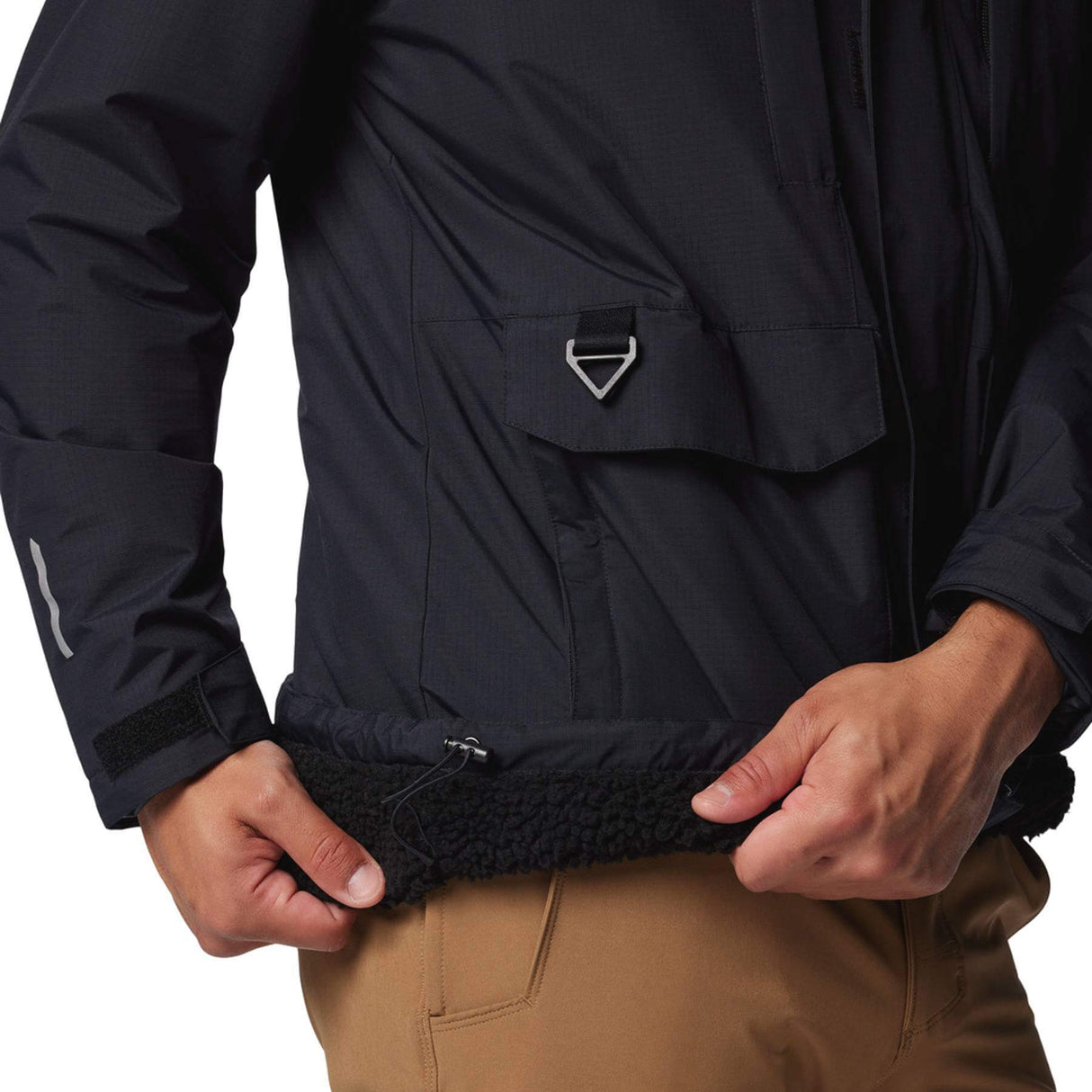 Columbia Men's Landroamer Sherpa Lined Jacket Black / Small-Black / Medium-Black / Large-Black / X-Large-Black / XX-Large - 53 Degrees North