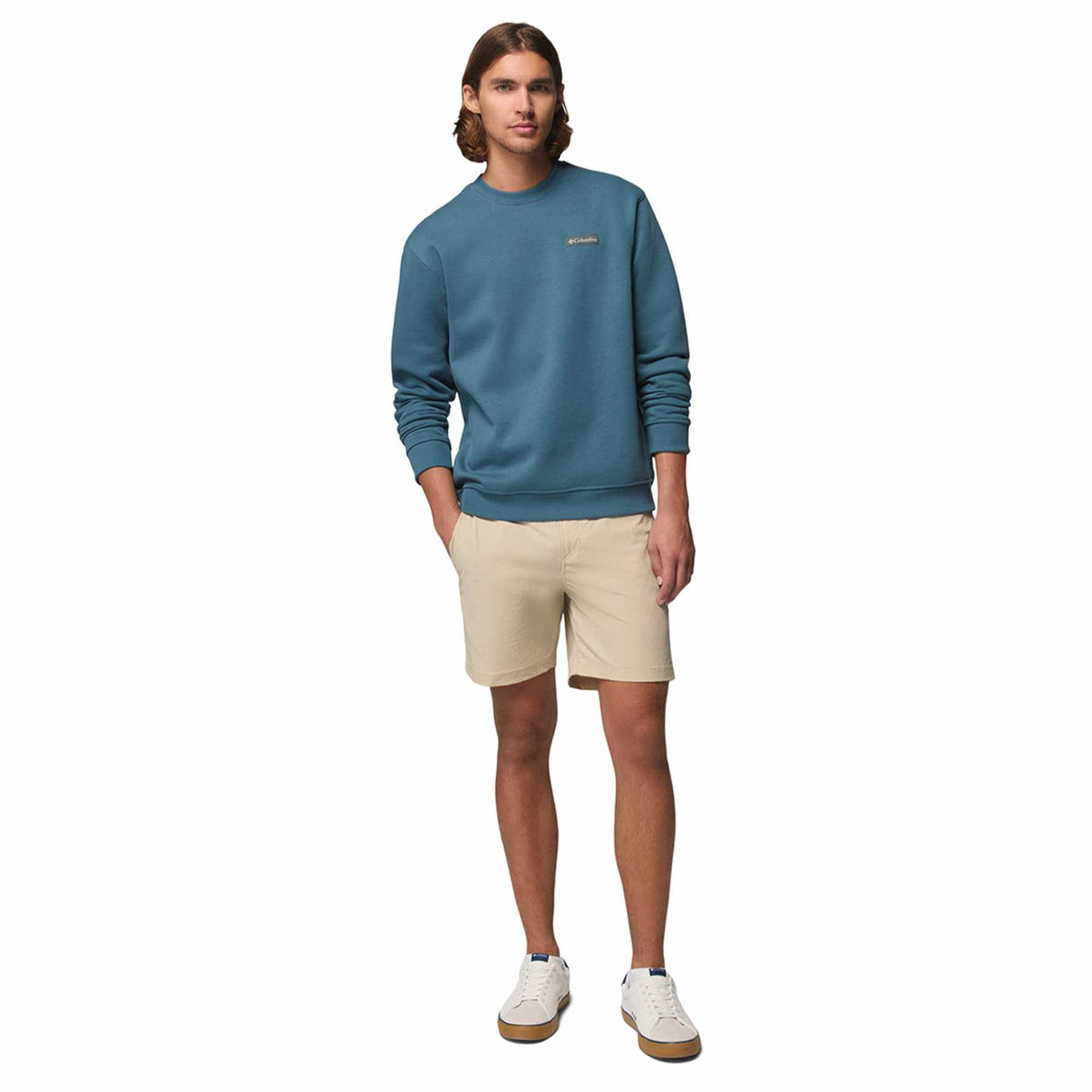 Columbia Men's Meridian Creek Crew Sweater Everblue / Small-Everblue / Medium-Everblue / Large-Everblue / X-Large-Everblue / XX-Large - 53 Degrees North