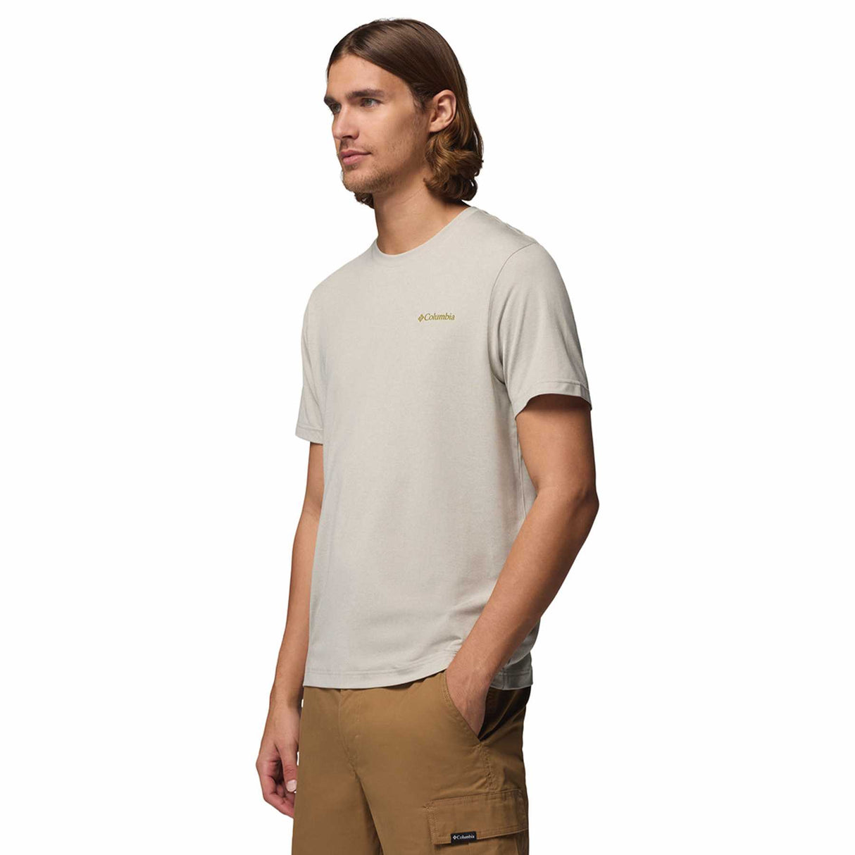 Columbia Men's Parsons Point Short Sleeve Back Graphic T-Shirt Black Heather/Splatter Gem / Small-Black Heather/Splatter Gem / Medium-Black Heather/Splatter Gem / Large-Black Heather/Splatter Gem / X-Large-Black Heather/Splatter Gem / XX-Large - 53 Degrees North