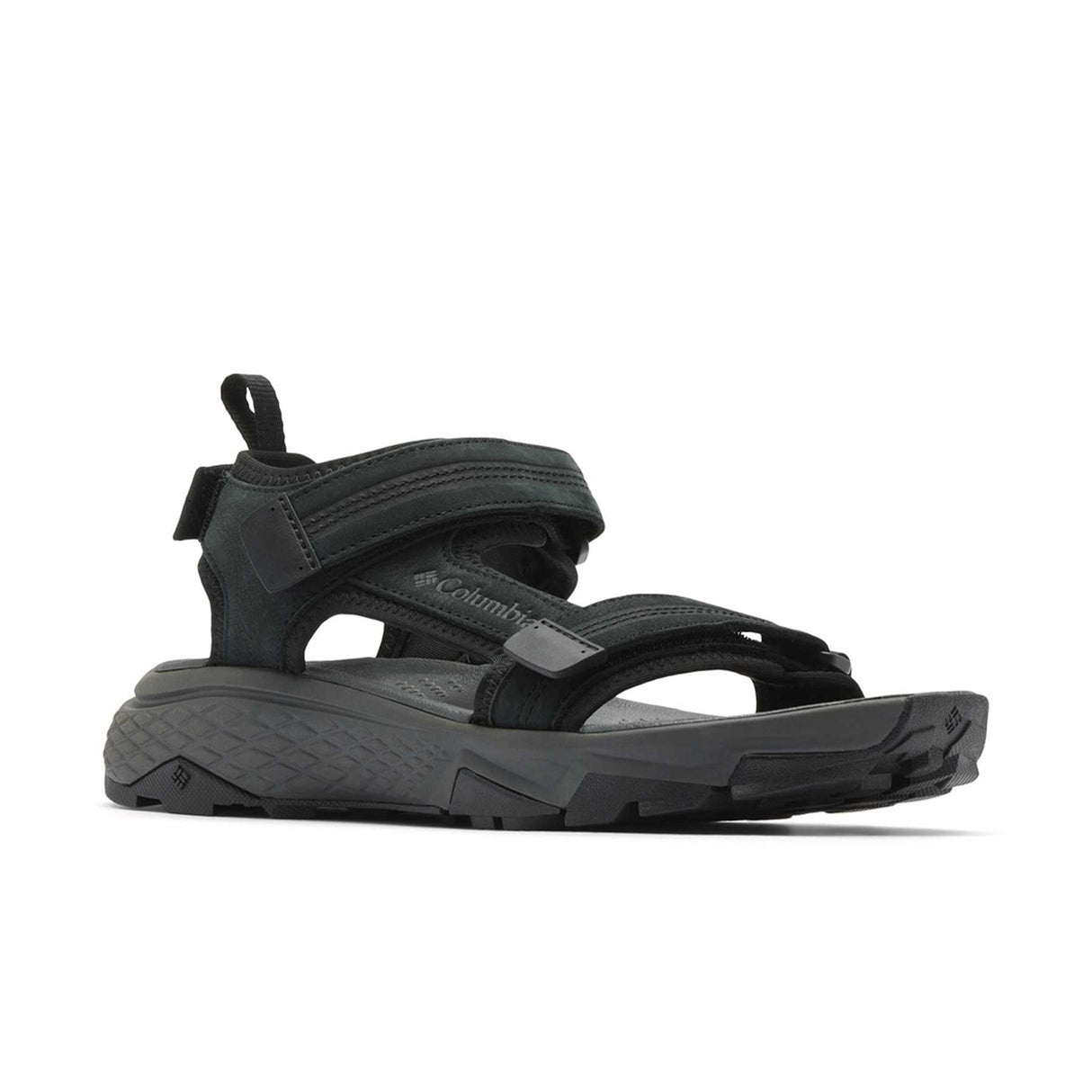 Columbia Men's Peakfreak Rush Leather Sandals Black/Dark Grey / UK 8-Black/Dark Grey / UK 9-Black/Dark Grey / UK 10-Black/Dark Grey / UK 11-Black/Dark Grey / UK 12 - 53 Degrees North