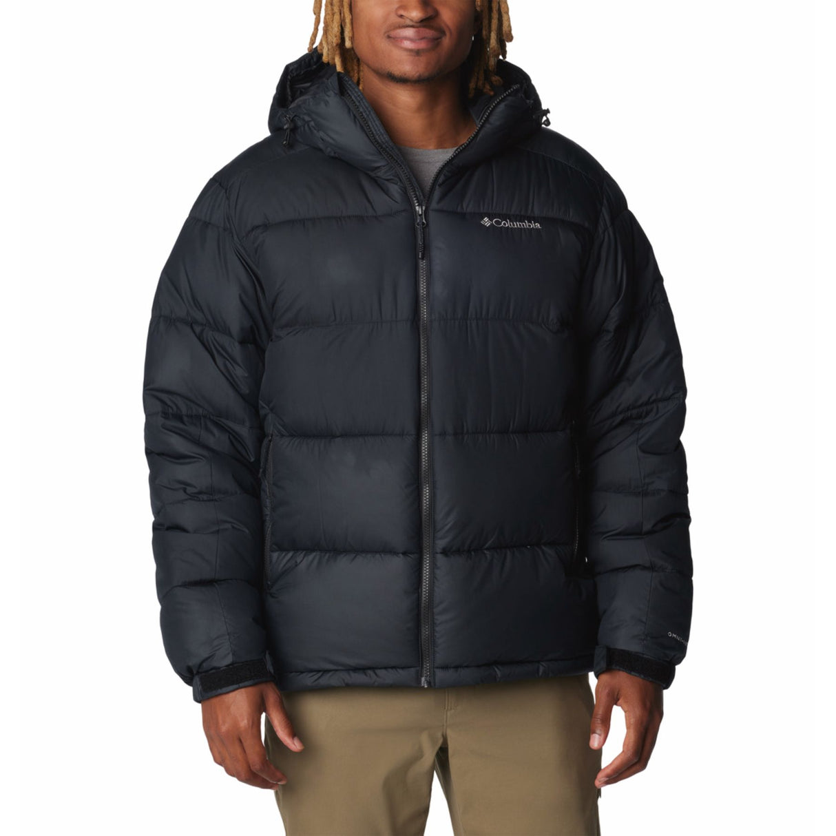 Columbia Men's Pike Lake II Hooded Jacket Mountain Blue/Collegiate Navy / Small-Mountain Blue/Collegiate Navy / Medium-Mountain Blue/Collegiate Navy / Large-Mountain Blue/Collegiate Navy / X-Large-Mountain Blue/Collegiate Navy / XX-Large - 53 Degrees North