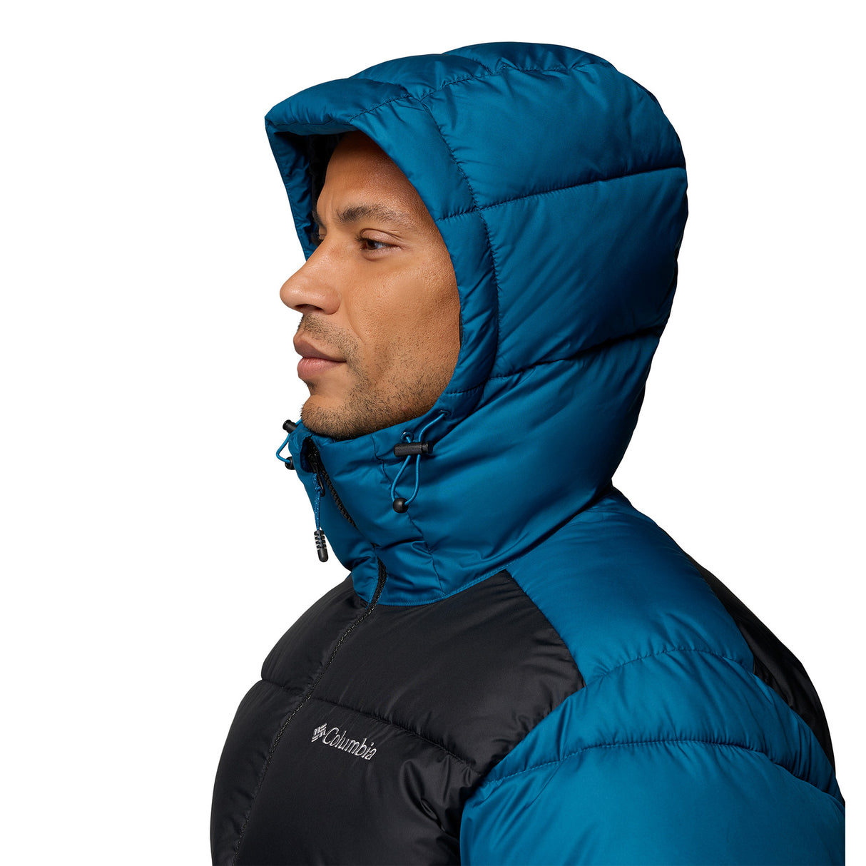 Columbia Men's Pike Lake II Hooded Jacket Phoenix Blue/Black / Small - 53 Degrees North