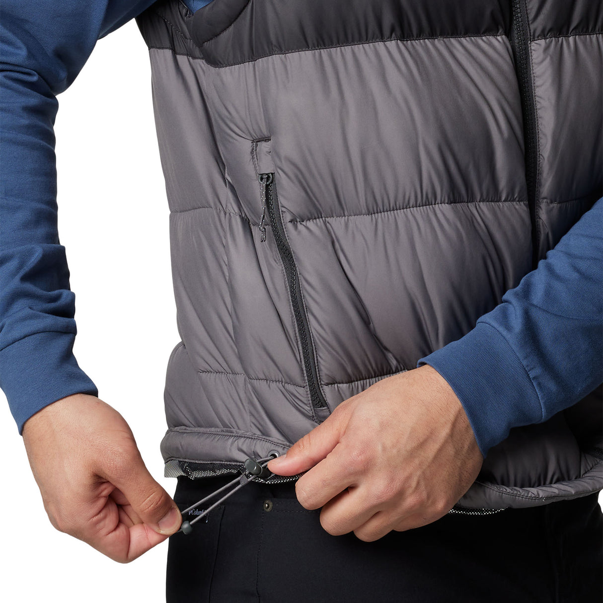 Columbia Men's Pike Lake II Insulated Vest Stone Green/Shark / Small-Stone Green/Shark / Medium-Stone Green/Shark / Large-Stone Green/Shark / X-Large-Stone Green/Shark / XX-Large - 53 Degrees North