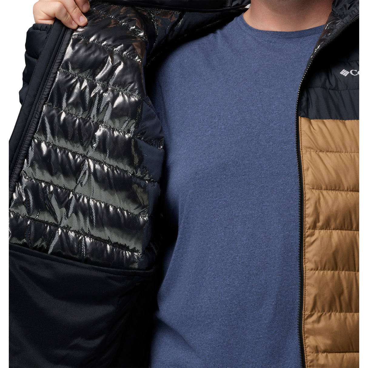 Columbia Men's Powder Lite II Hooded Jacket Black / Small - 53 Degrees North