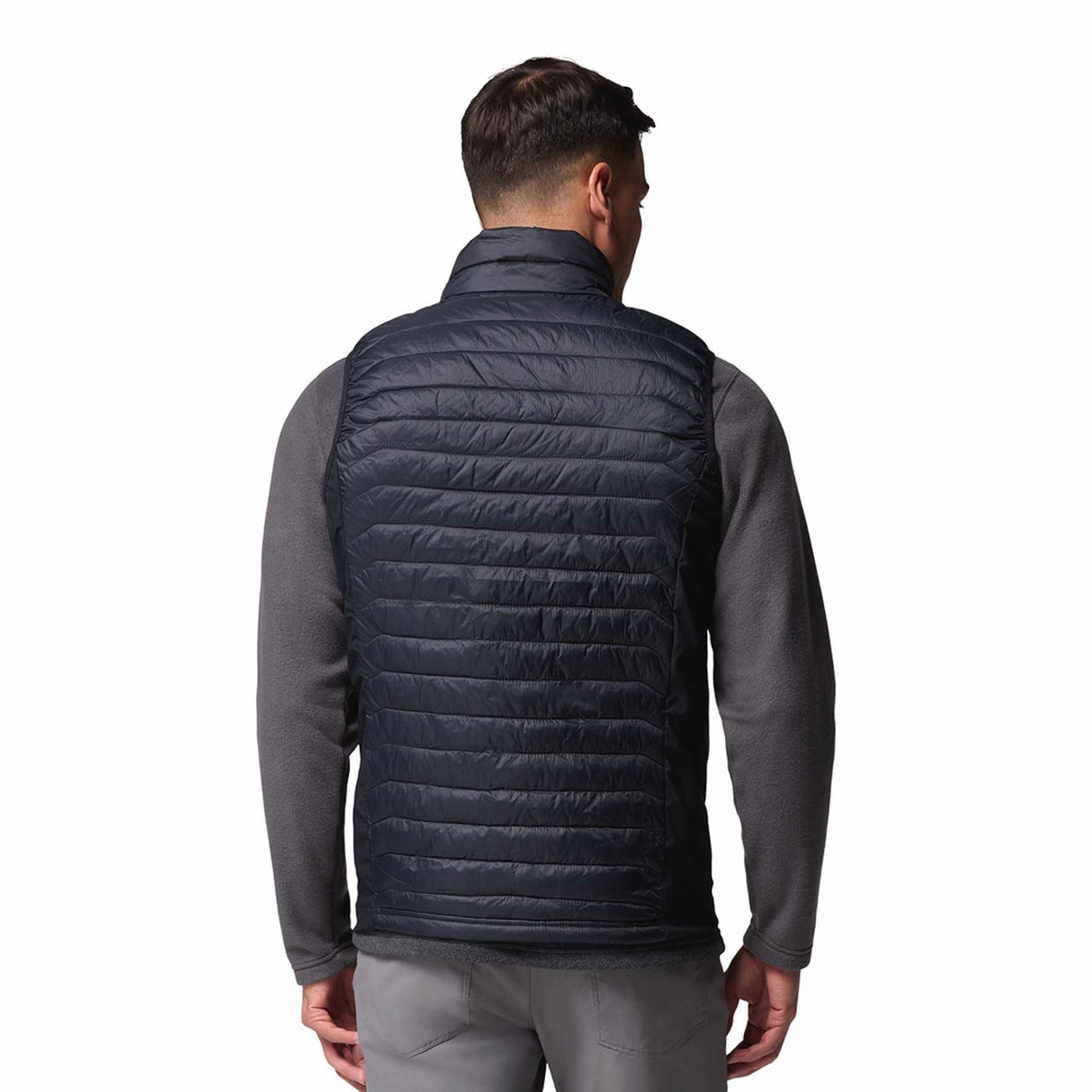 Columbia Men's Powder Pass Hybrid Vest Black / Small-Black / Medium-Black / Large-Black / X-Large-Black / XX-Large - 53 Degrees North