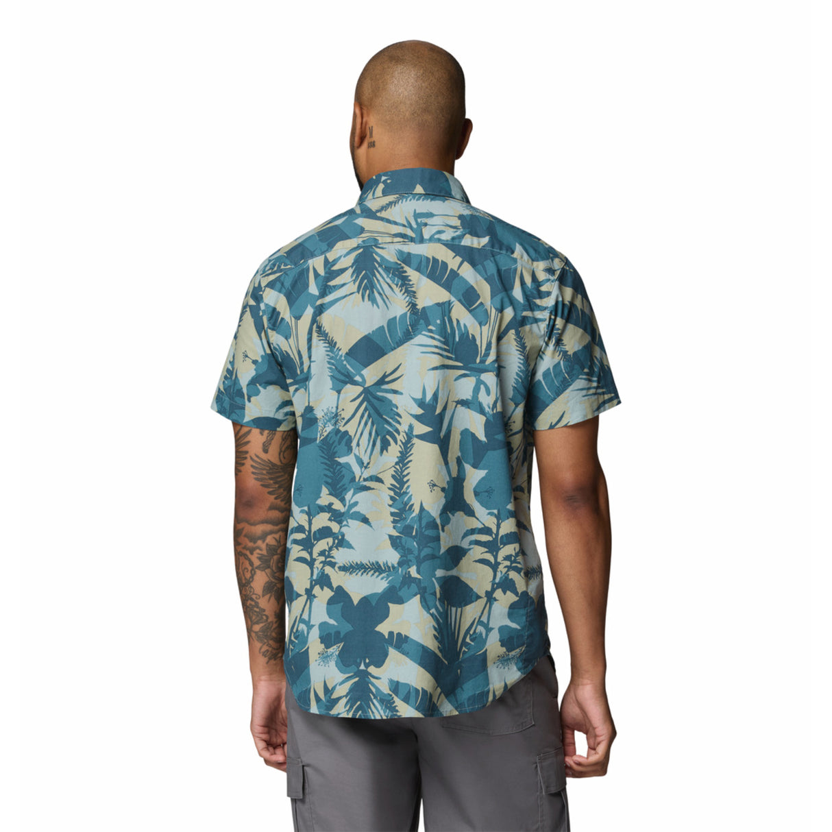 Columbia Men's Rapid Rivers Printed Shirt Collegiate Navy Deserted / Small-Collegiate Navy Deserted / Medium-Collegiate Navy Deserted / Large-Collegiate Navy Deserted / X-Large-Collegiate Navy Deserted / XX-Large - 53 Degrees North