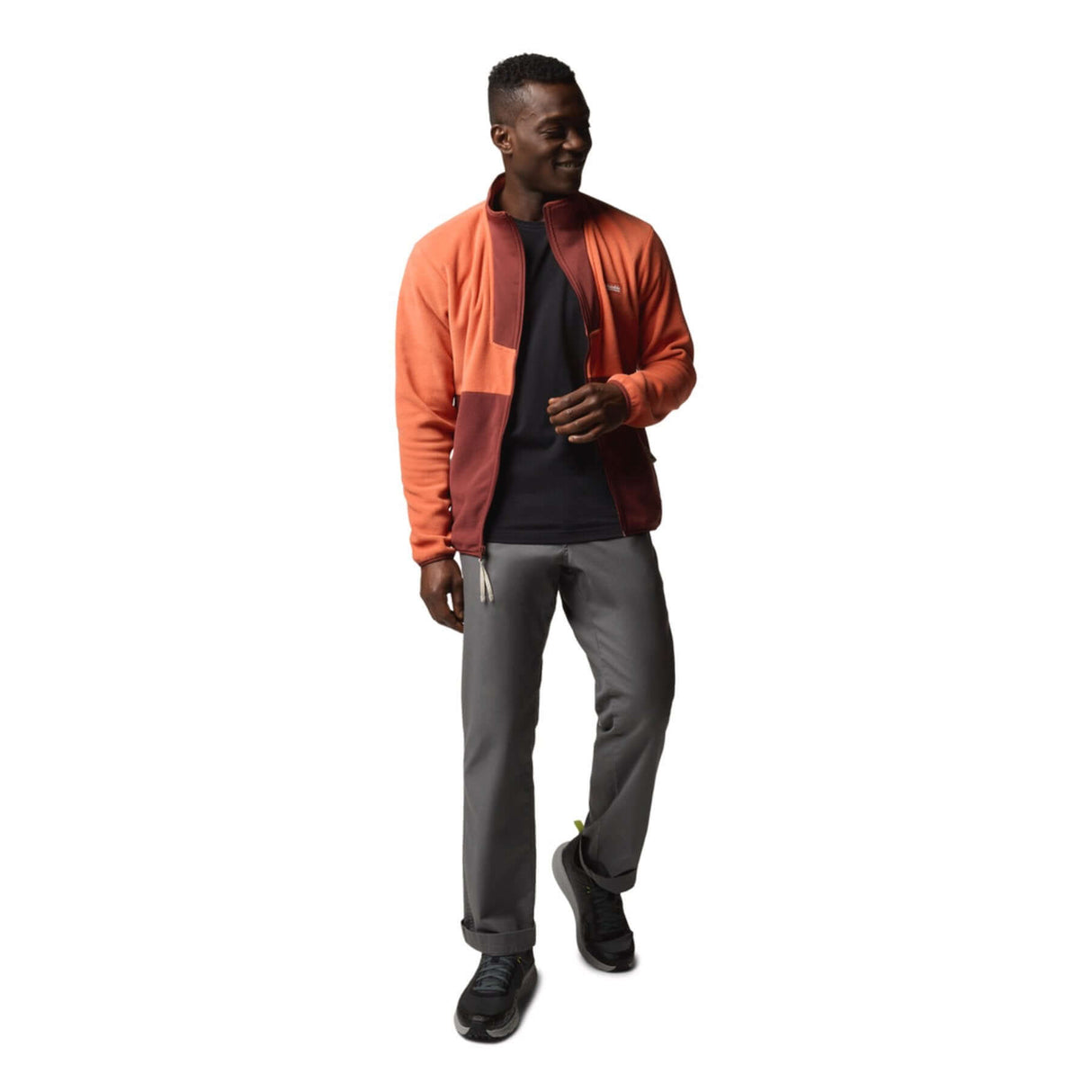 Columbia Men's Sequoia Grove Fleece Jacket Safari/Stone Green / Small-Safari/Stone Green / Medium-Safari/Stone Green / Large-Safari/Stone Green / X-Large-Safari/Stone Green / XX-Large - 53 Degrees North