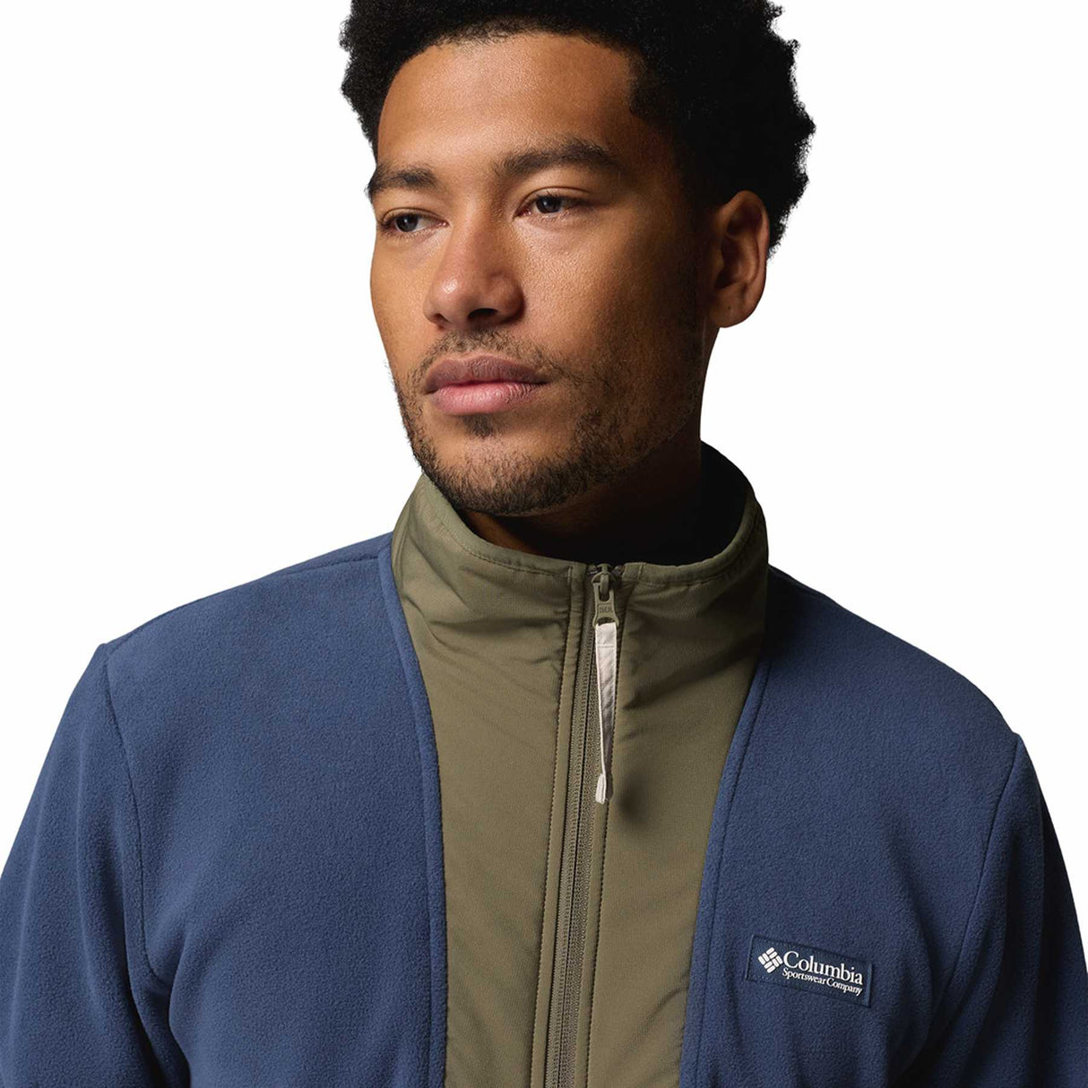 Columbia Men's Sequoia Grove Full Zip Fleece Dark Mountain/Stone Green/Dark Stone / Small-Dark Mountain/Stone Green/Dark Stone / Medium-Dark Mountain/Stone Green/Dark Stone / Large-Dark Mountain/Stone Green/Dark Stone / X-Large-Dark Mountain/Stone Green/Dark Stone / XX-Large - 53 Degrees North