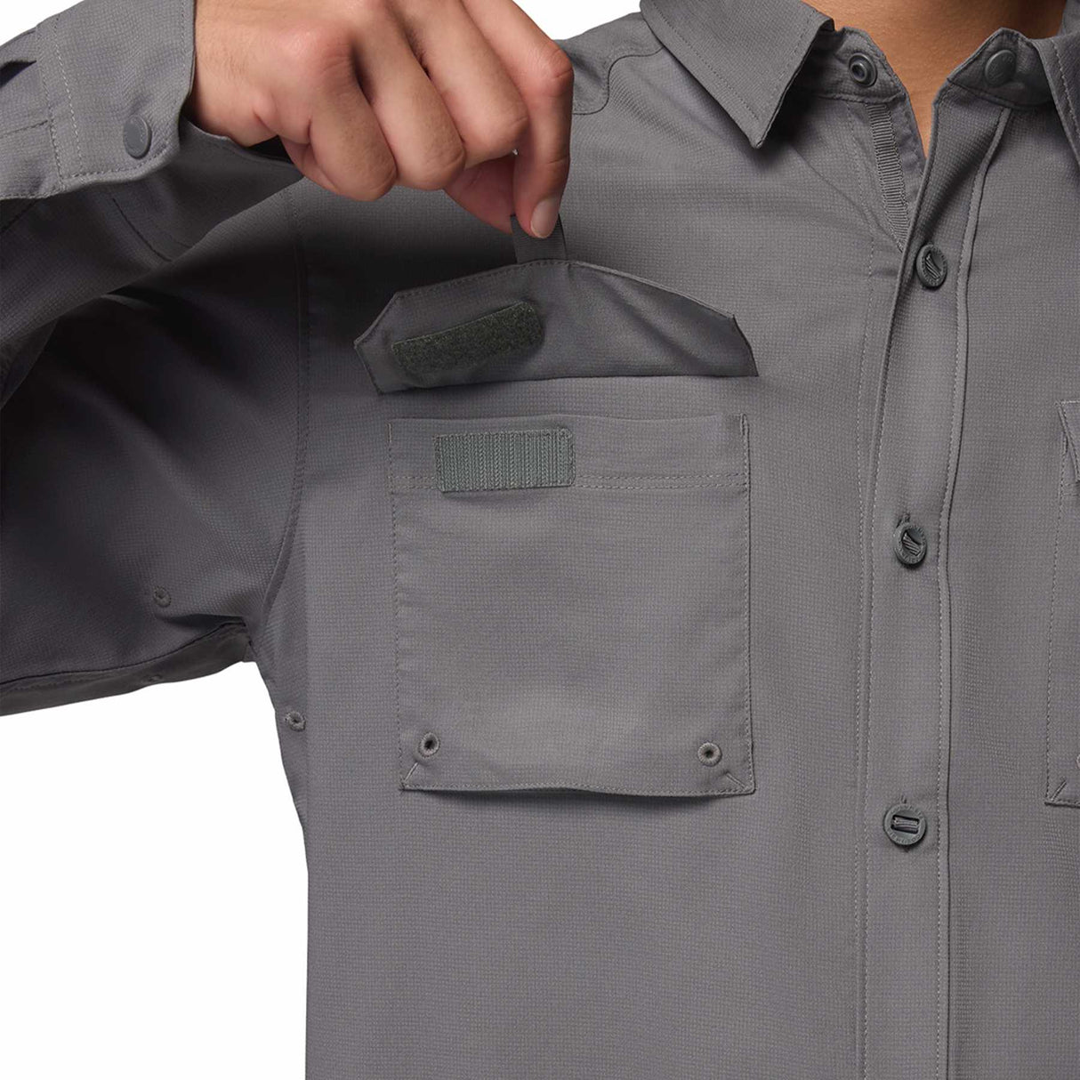 Columbia Men's Silver Ridge Utility Shirt City Grey / Small-City Grey / Medium-City Grey / Large-City Grey / X-Large-City Grey / XX-Large - 53 Degrees North