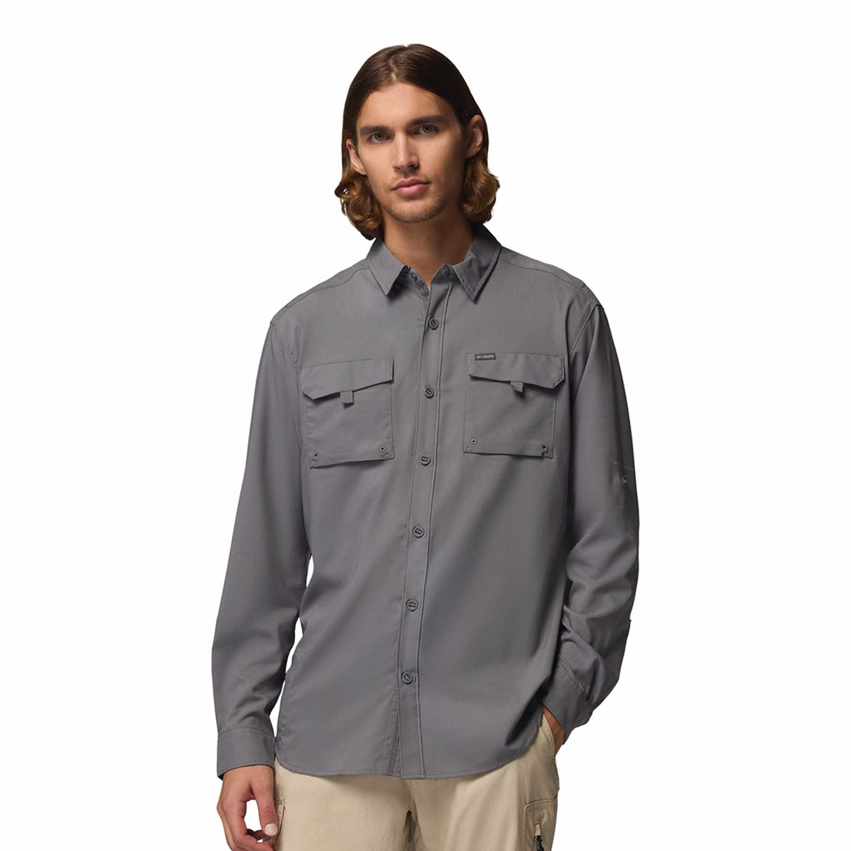Columbia Men's Silver Ridge Utility Shirt City Grey / Small-City Grey / Medium-City Grey / Large-City Grey / X-Large-City Grey / XX-Large - 53 Degrees North