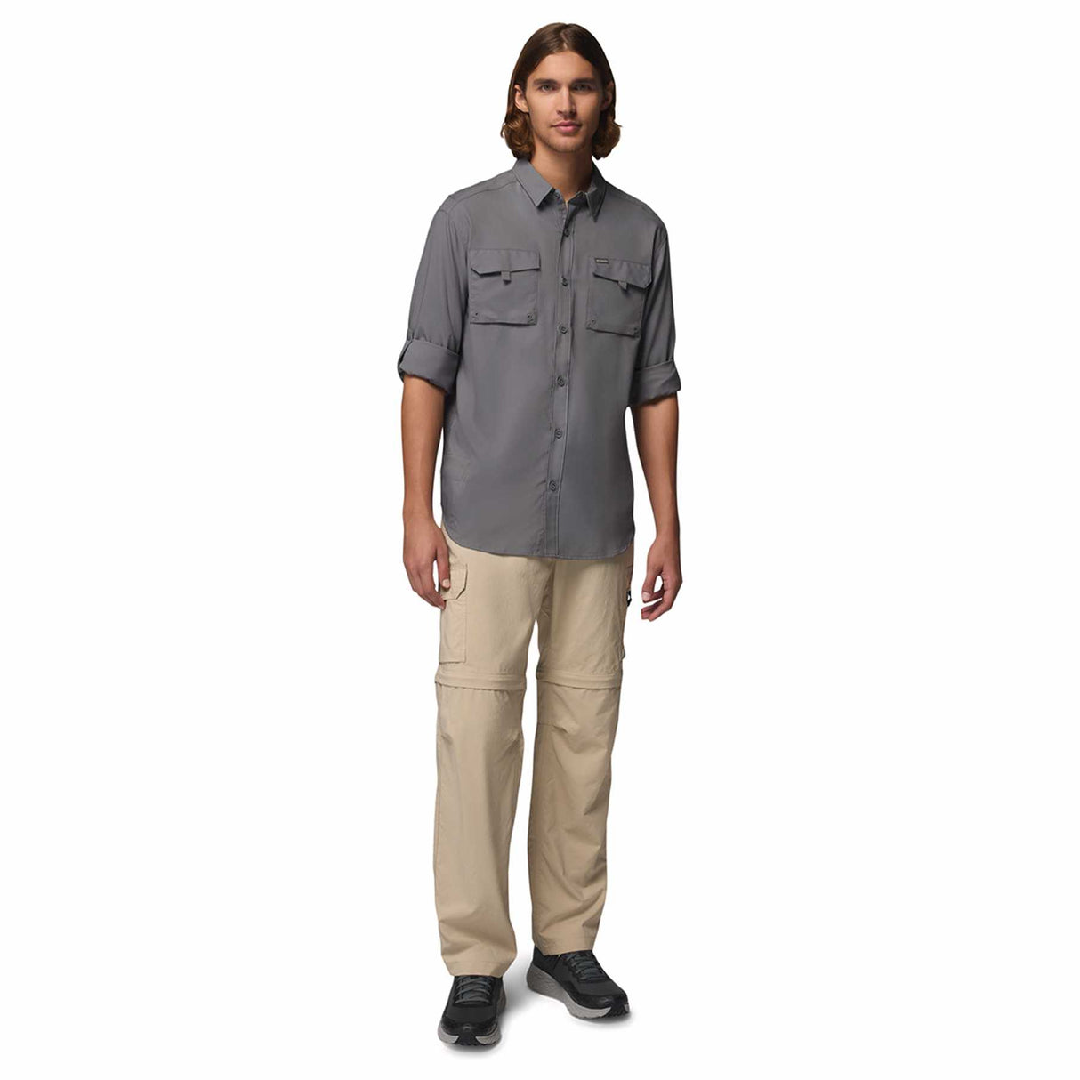 Columbia Men's Silver Ridge Utility Shirt City Grey / Small-City Grey / Medium-City Grey / Large-City Grey / X-Large-City Grey / XX-Large - 53 Degrees North