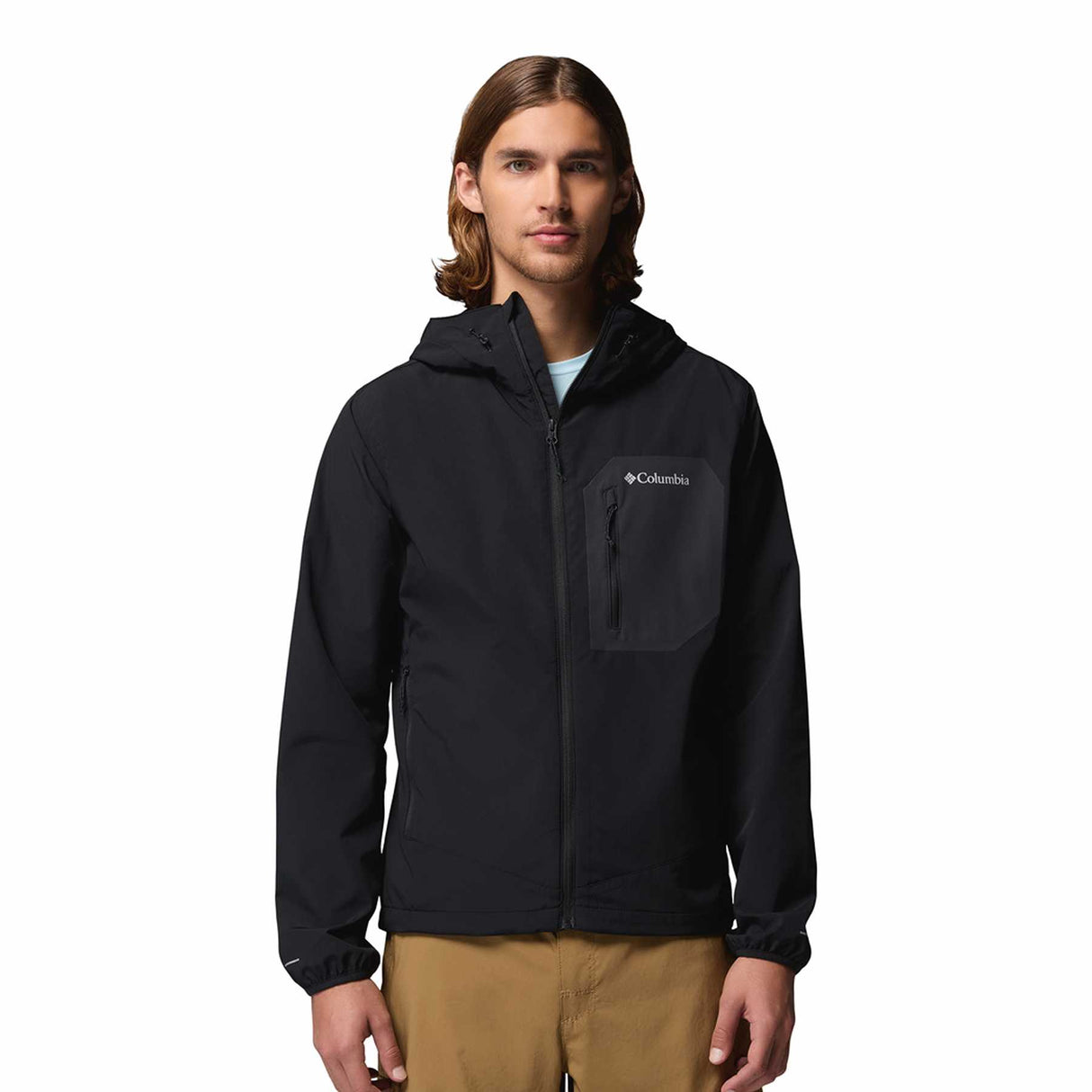 Columbia Men's Tall Heights III Hooded Softshell Jacket Black / Small-Black / Medium-Black / Large-Black / X-Large-Black / XX-Large - 53 Degrees North