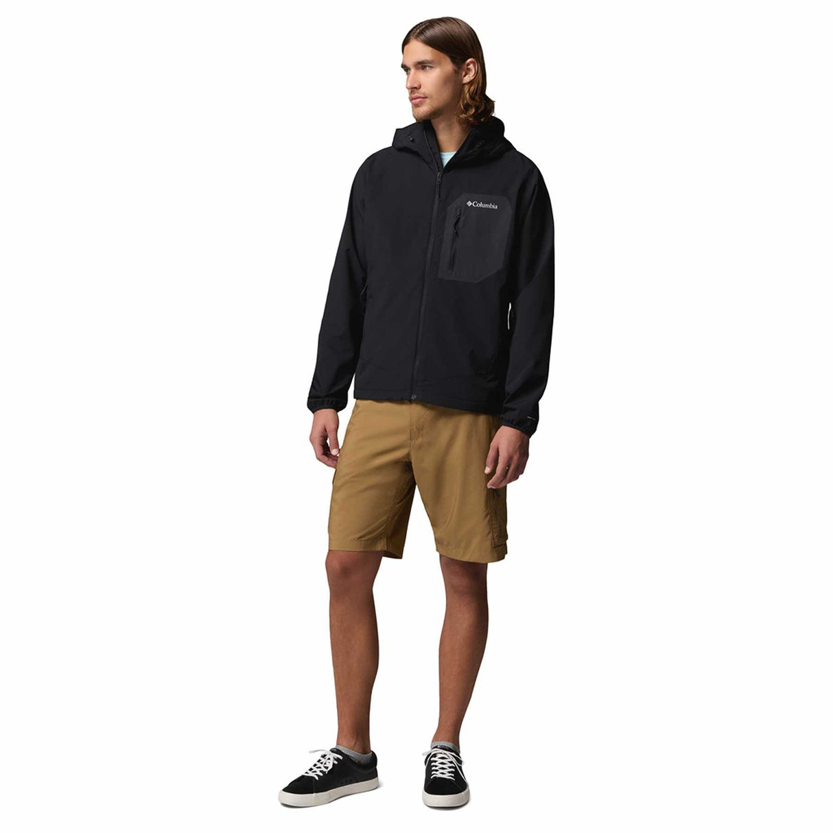 Columbia Men's Tall Heights III Hooded Softshell Jacket Black / Small-Black / Medium-Black / Large-Black / X-Large-Black / XX-Large - 53 Degrees North