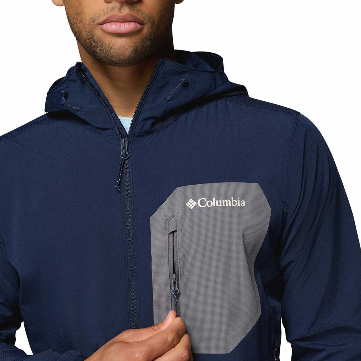 Columbia Men's Tall Heights III Hooded Softshell Jacket Black / Small-Black / Medium-Black / Large-Black / X-Large-Black / XX-Large - 53 Degrees North