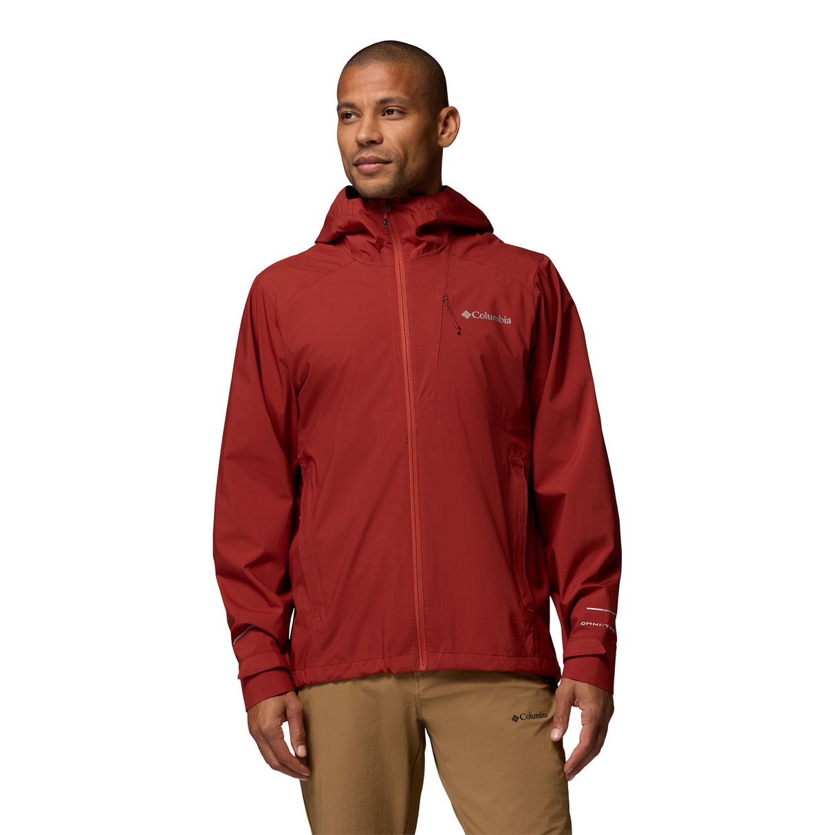Columbia Men's Trailborne 2.5L Shell Jacket Red Oxide / Small - 53 Degrees North