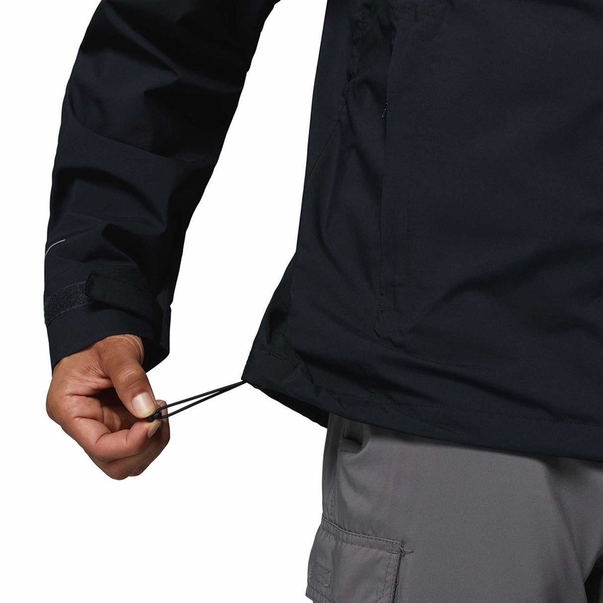 Columbia Men's Trailborne 2.5L Waterproof Shell Jacket Black / Small-Black / Medium-Black / Large-Black / X-Large-Black / XX-Large - 53 Degrees North