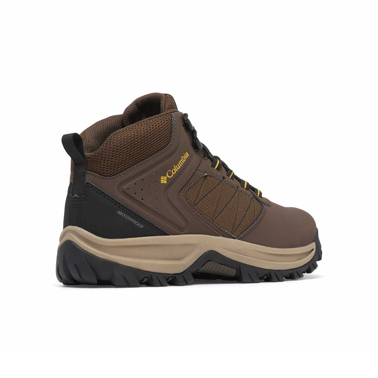 Columbia Men's Transverse Hike Waterproof Boots Cordovan/Golden Yellow / UK 8-Cordovan/Golden Yellow / UK 9-Cordovan/Golden Yellow / UK 10-Cordovan/Golden Yellow / UK 11-Cordovan/Golden Yellow / UK 12 - 53 Degrees North