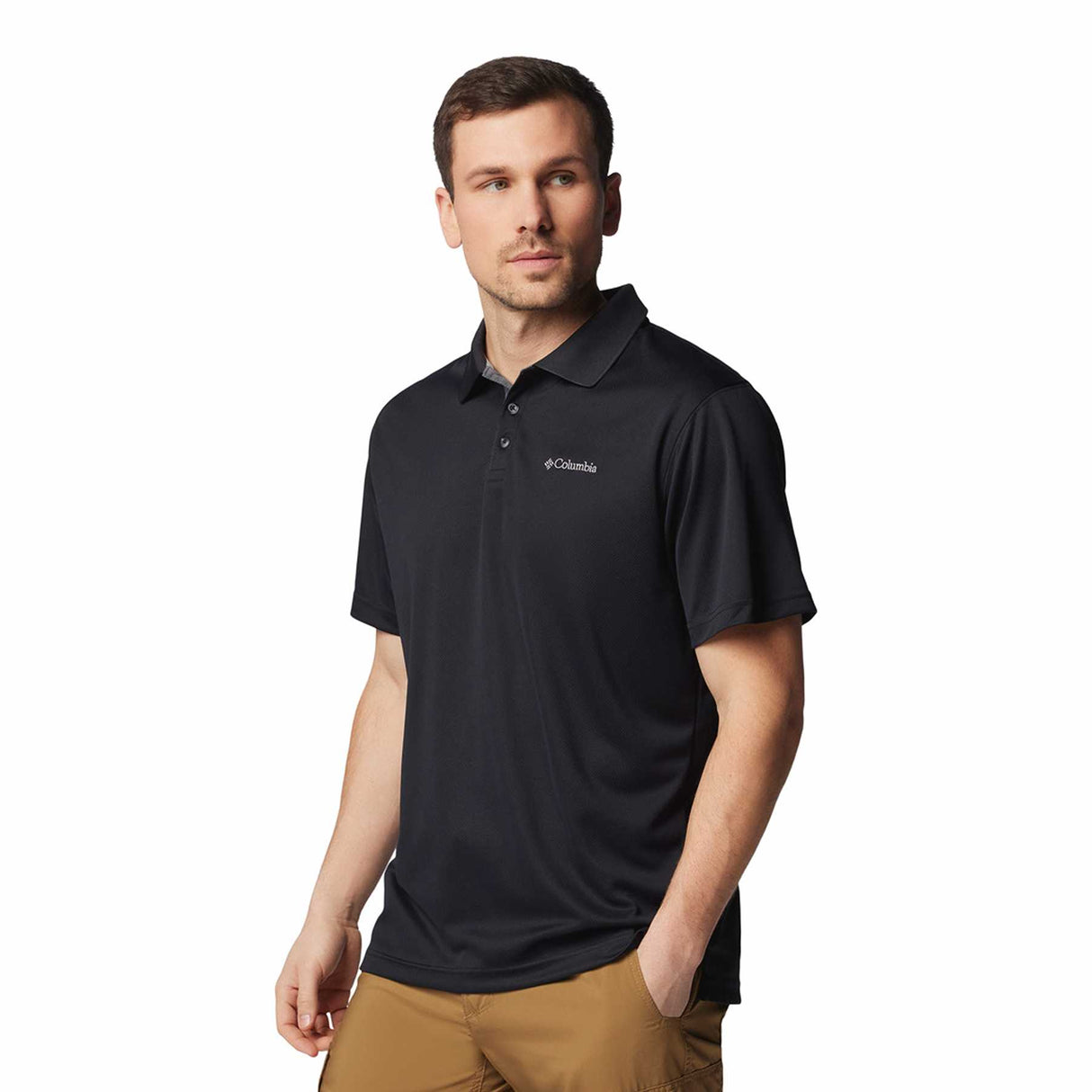 Columbia Men's Utilizer Polo Shirt Black / Small-Black / Medium-Black / Large-Black / X-Large-Black / XX-Large - 53 Degrees North
