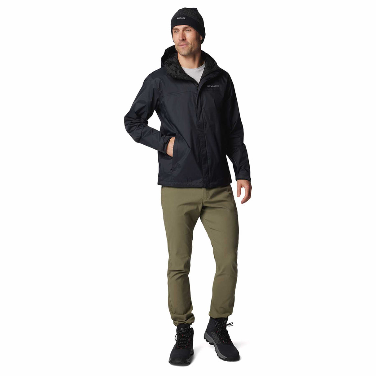 Columbia Men's Watertight II Jacket Black / Small-Black / Medium-Black / Large-Black / X-Large-Black / XX-Large - 53 Degrees North