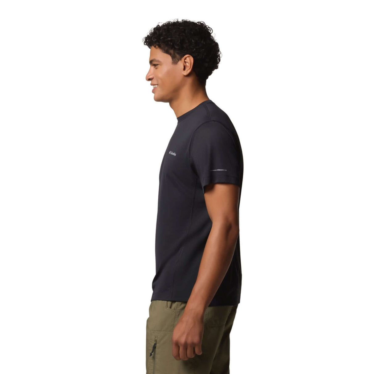Columbia Men's Zero Rules Light Crew Shirt Black / Small-Black / Medium-Black / Large-Black / X-Large-Black / XX-Large - 53 Degrees North